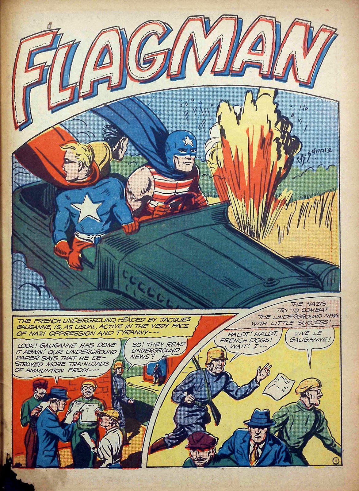 Captain Aero Comics issue 12 - Page 54