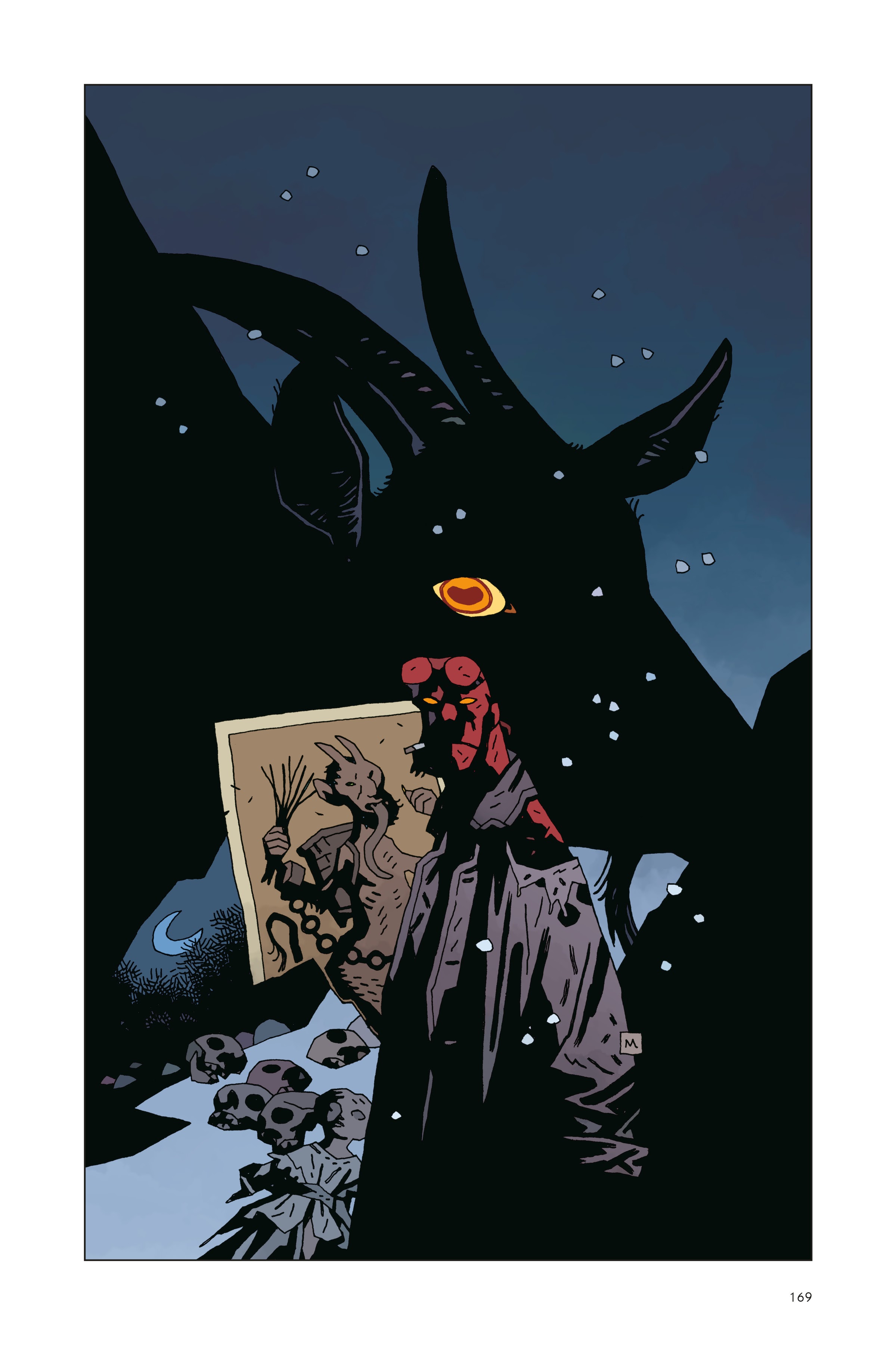 Read online Hellboy: 25 Years of Covers comic -  Issue # TPB (Part 2) - 71
