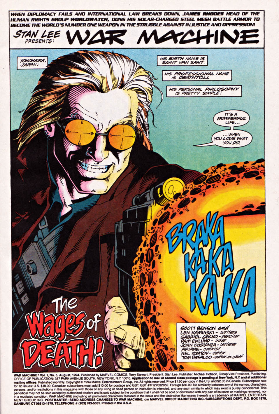 Read online War Machine (1994) comic -  Issue #5 - 2