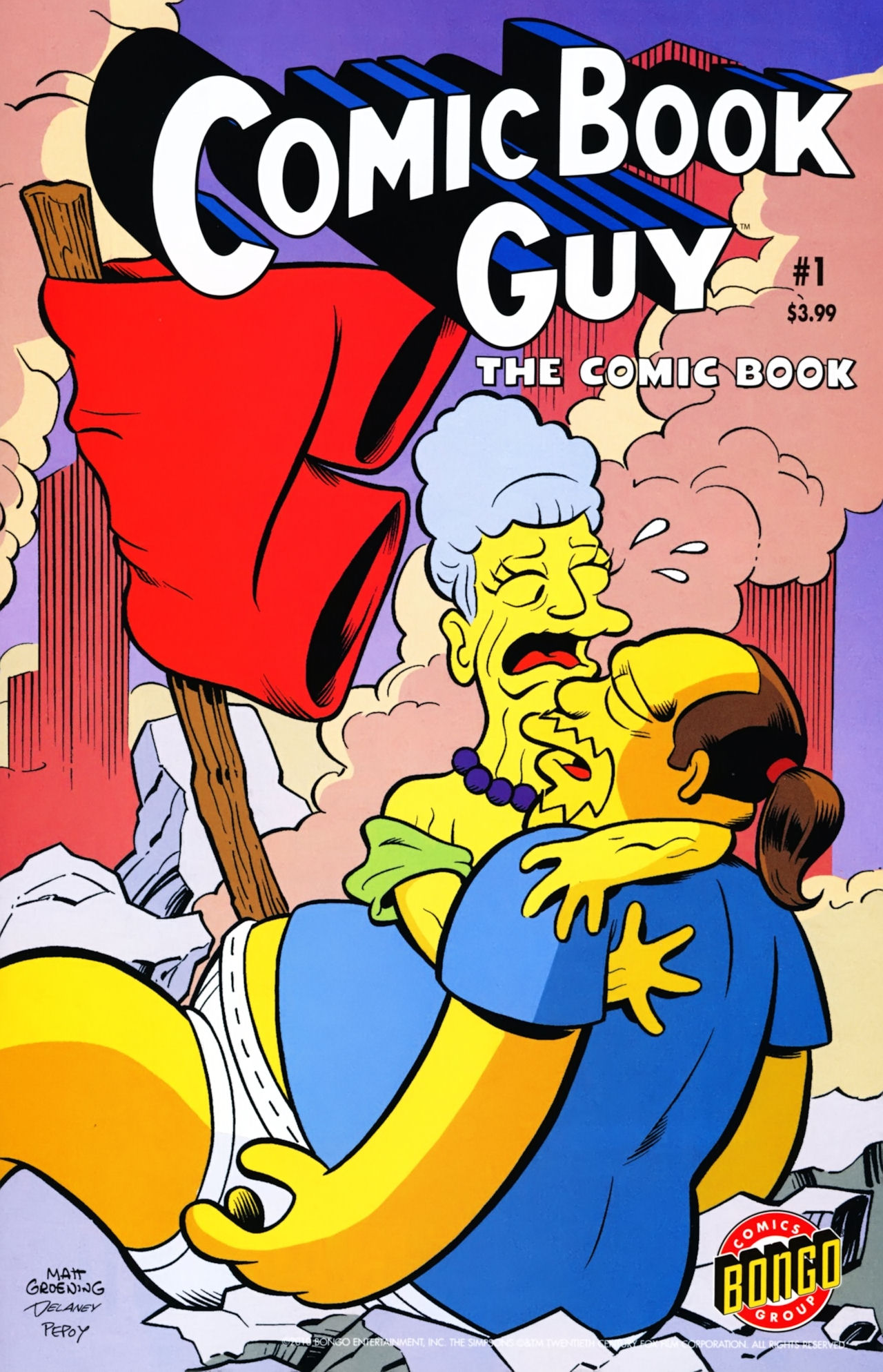 Read online Bongo Comics presents Comic Book Guy: The Comic Book comic -  Issue #1 - 3