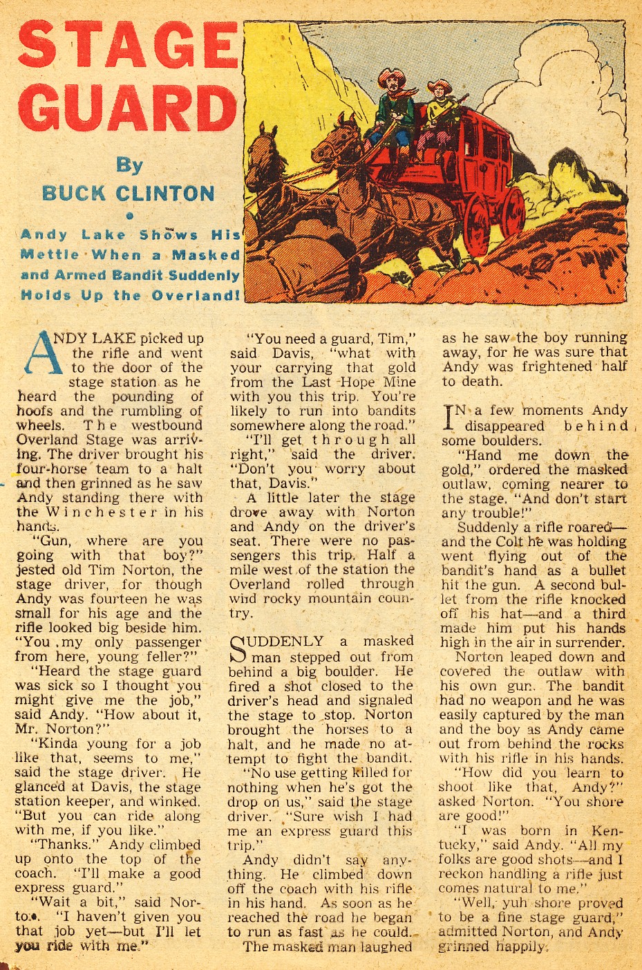 Read online Exciting Comics comic -  Issue #41 - 48