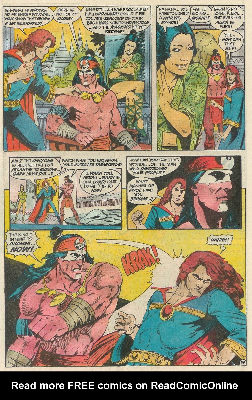 Read online Arion, Lord of Atlantis comic -  Issue #23 - 20
