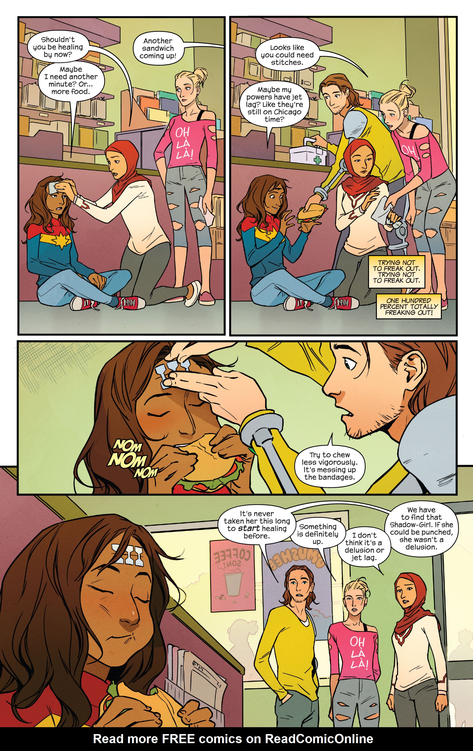 Read online Ms. Marvel: Beyond the Limit comic -  Issue #2 - 14
