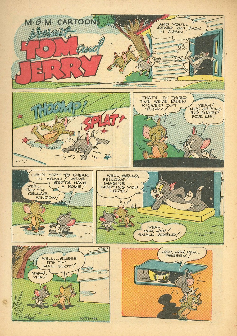 Read online Our Gang with Tom & Jerry comic -  Issue #59 - 3