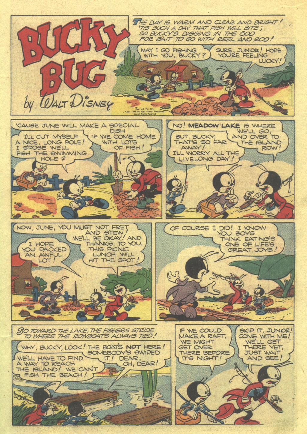 Read online Walt Disney's Comics and Stories comic -  Issue #92 - 13