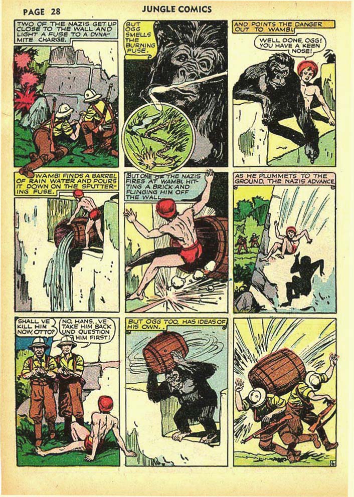 Read online Jungle Comics comic -  Issue #25 - 30