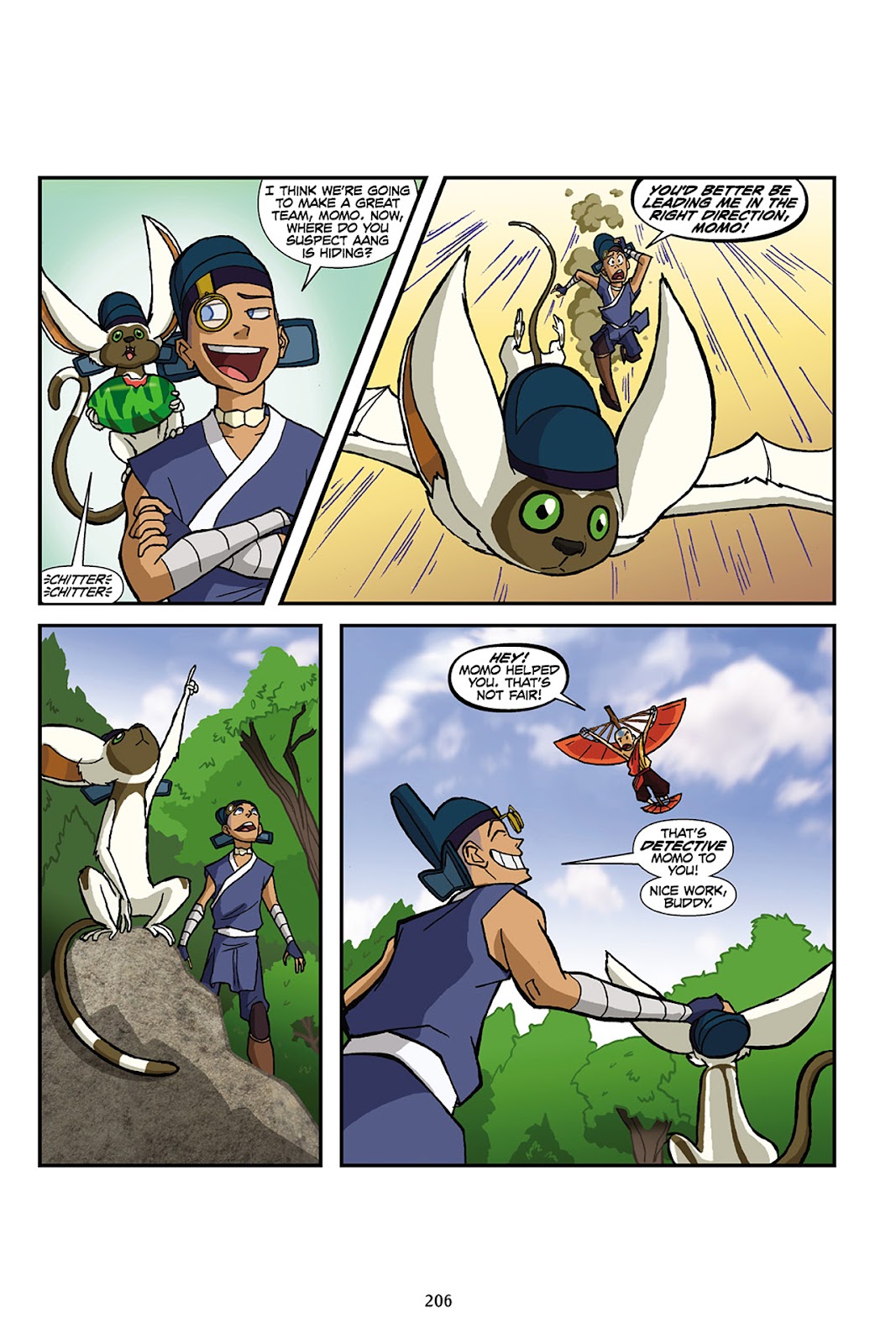 Nickelodeon Avatar: The Last Airbender - The Lost Adventures issue Full - Page 207