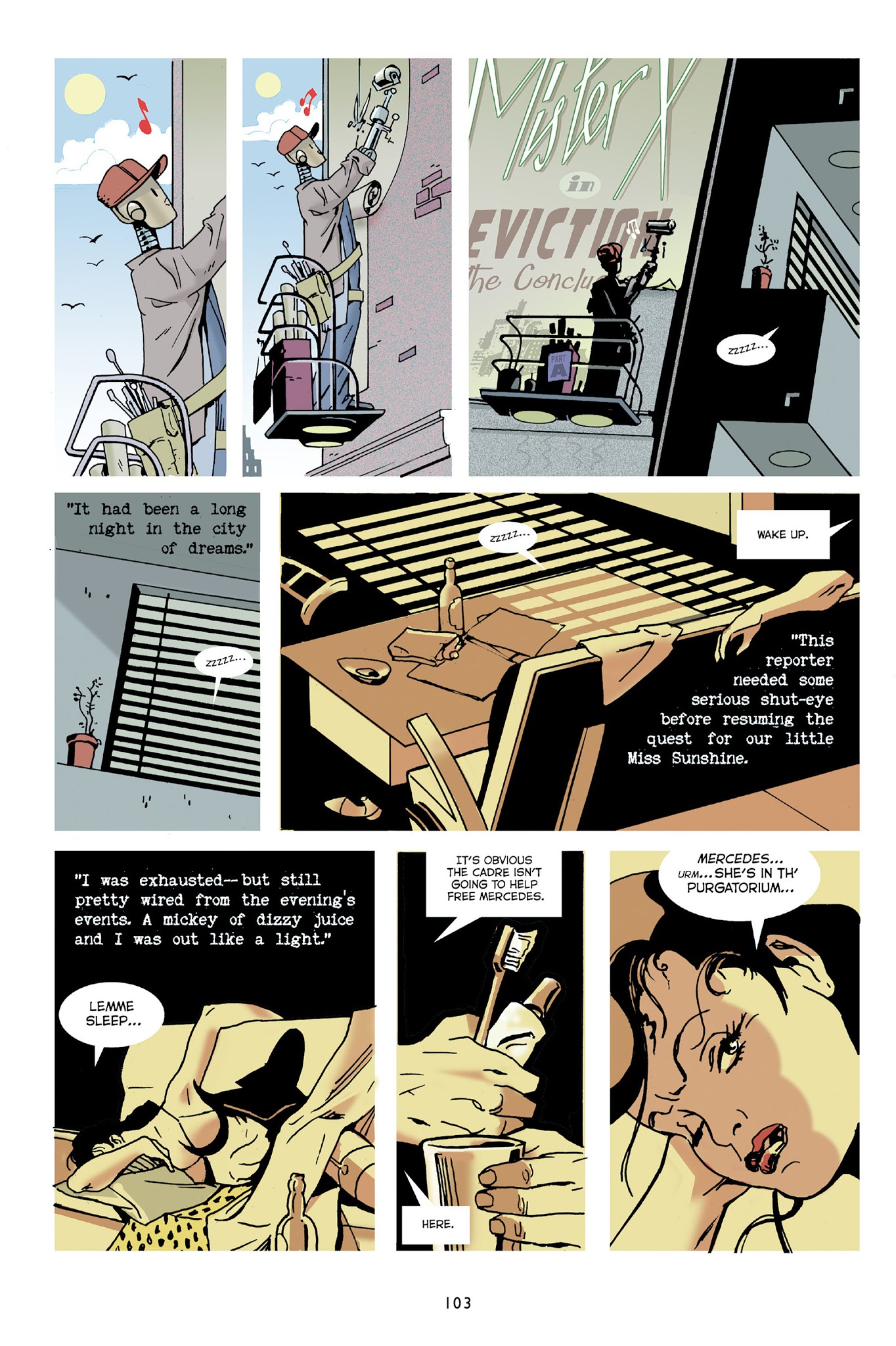 Read online Mister X: Eviction comic -  Issue # TPB - 100