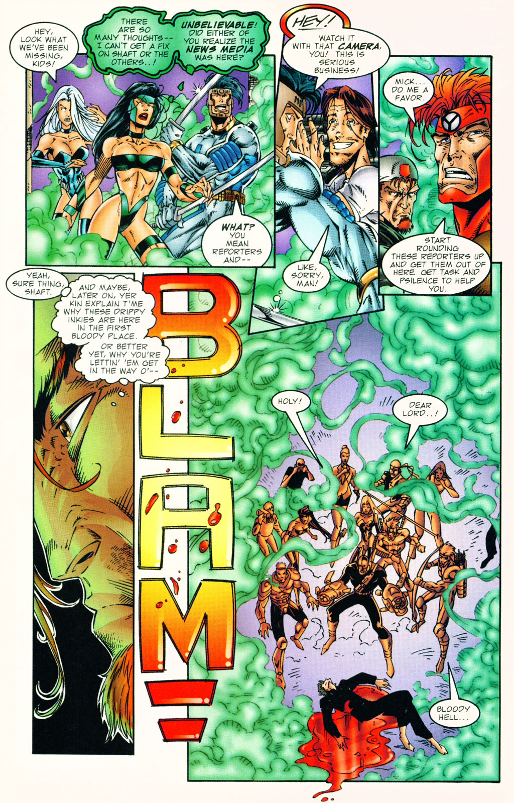 Read online Team Youngblood comic -  Issue #18 - 22