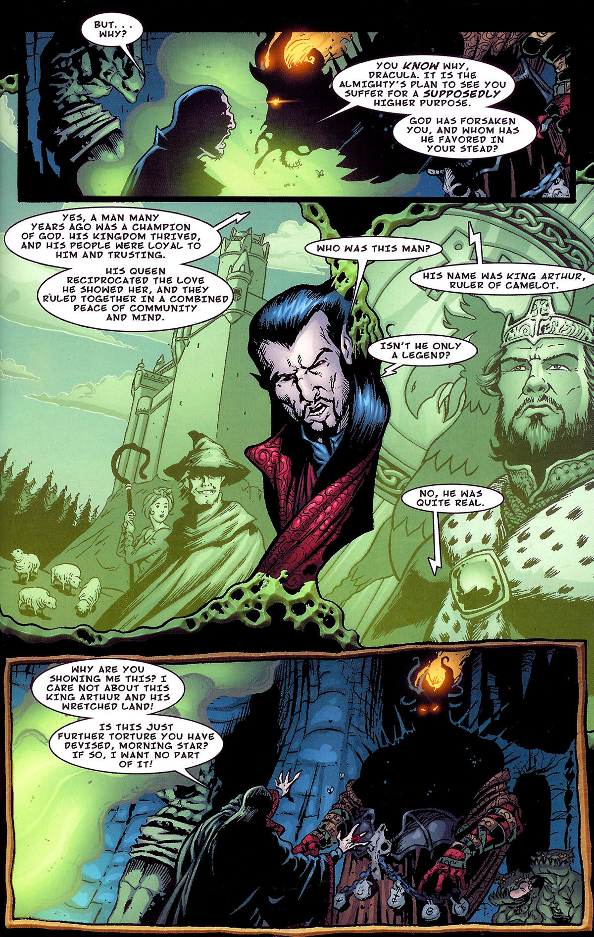 Read online Dracula vs King Arthur comic -  Issue #1 - 19
