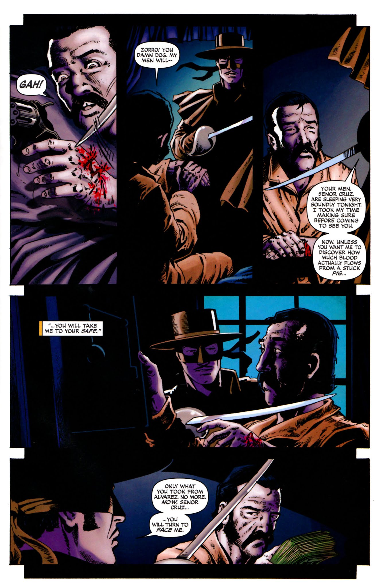 Read online The Lone Ranger & Zorro: The Death of Zorro comic -  Issue #2 - 24