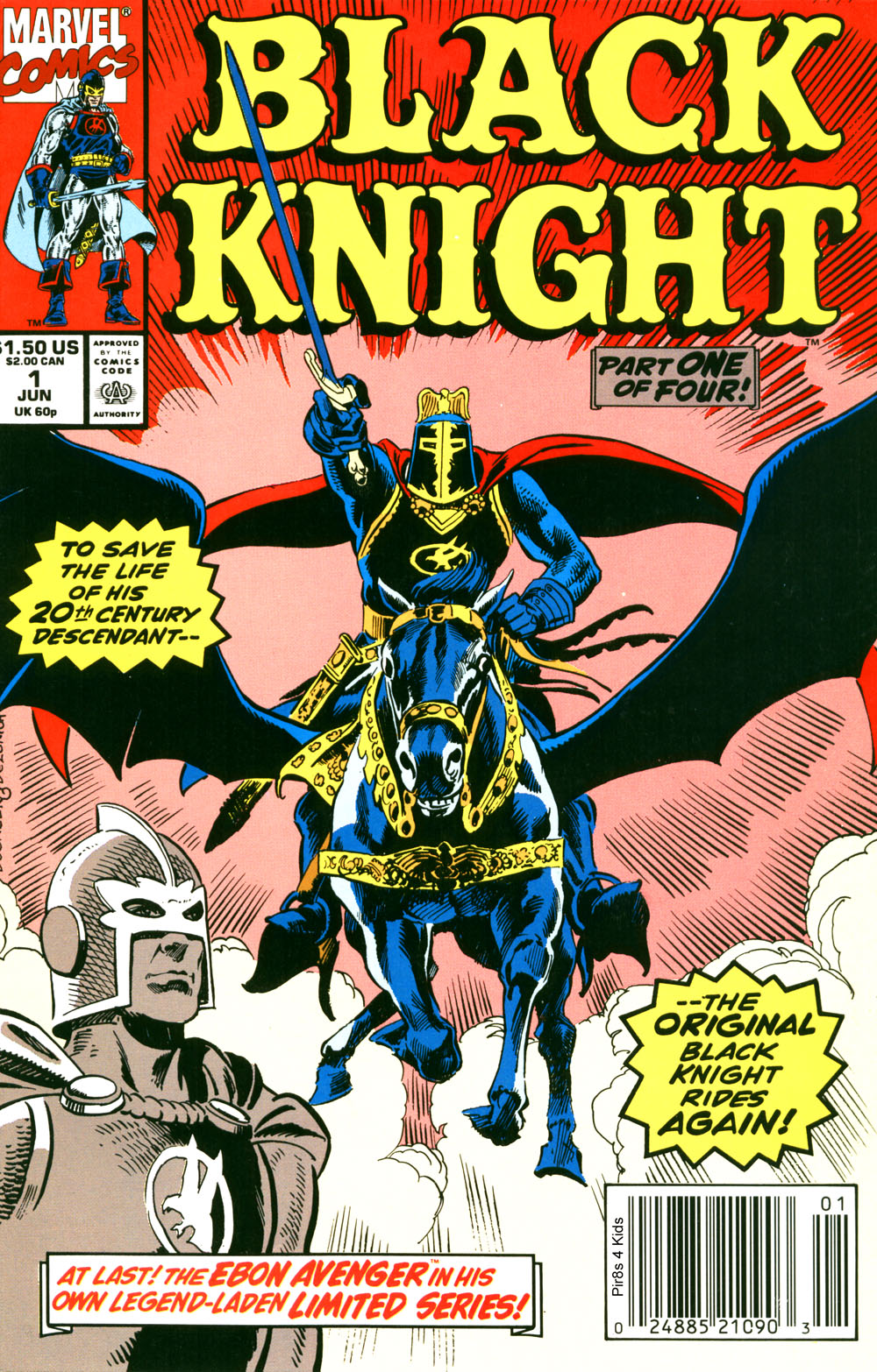 Read online Black Knight (1990) comic -  Issue #1 - 1