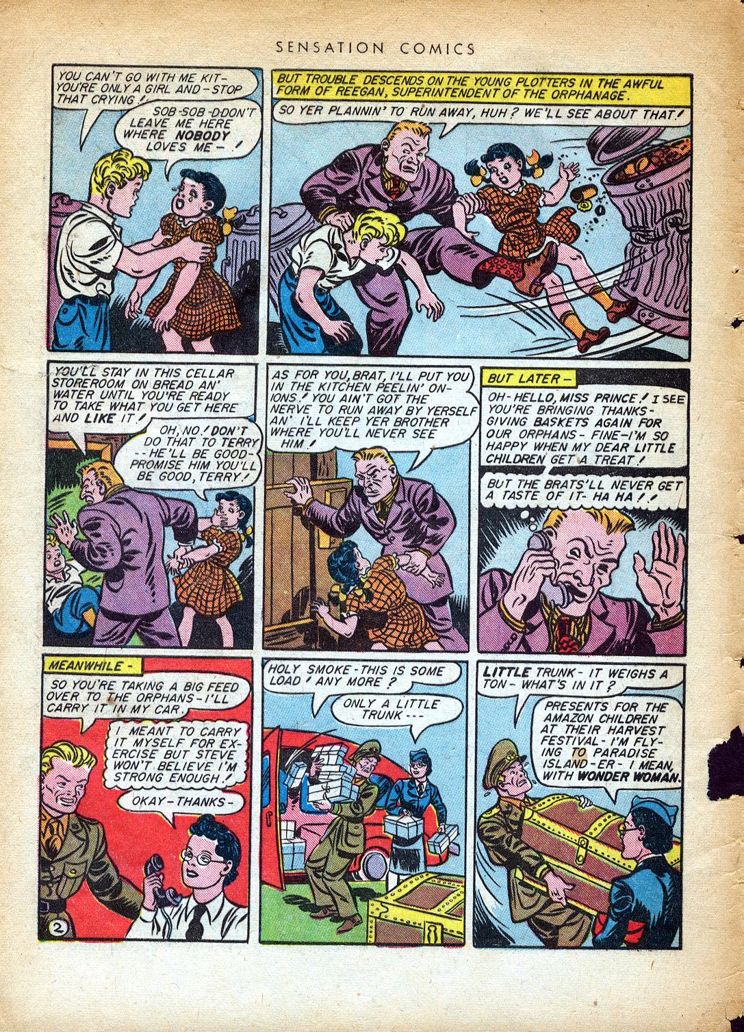 Read online Sensation (Mystery) Comics comic -  Issue #37 - 4