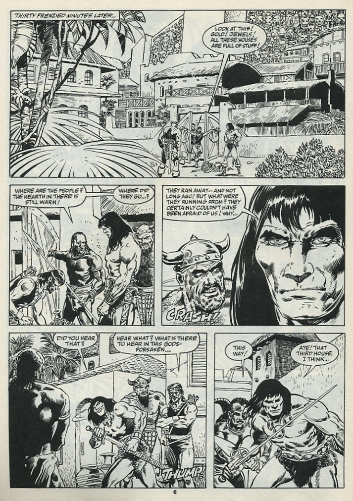 Read online The Savage Sword Of Conan comic -  Issue #182 - 8