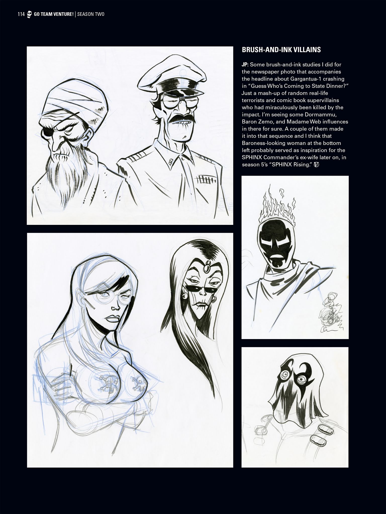 Read online Go Team Venture!: The Art and Making of The Venture Bros. comic -  Issue # TPB (Part 2) - 14