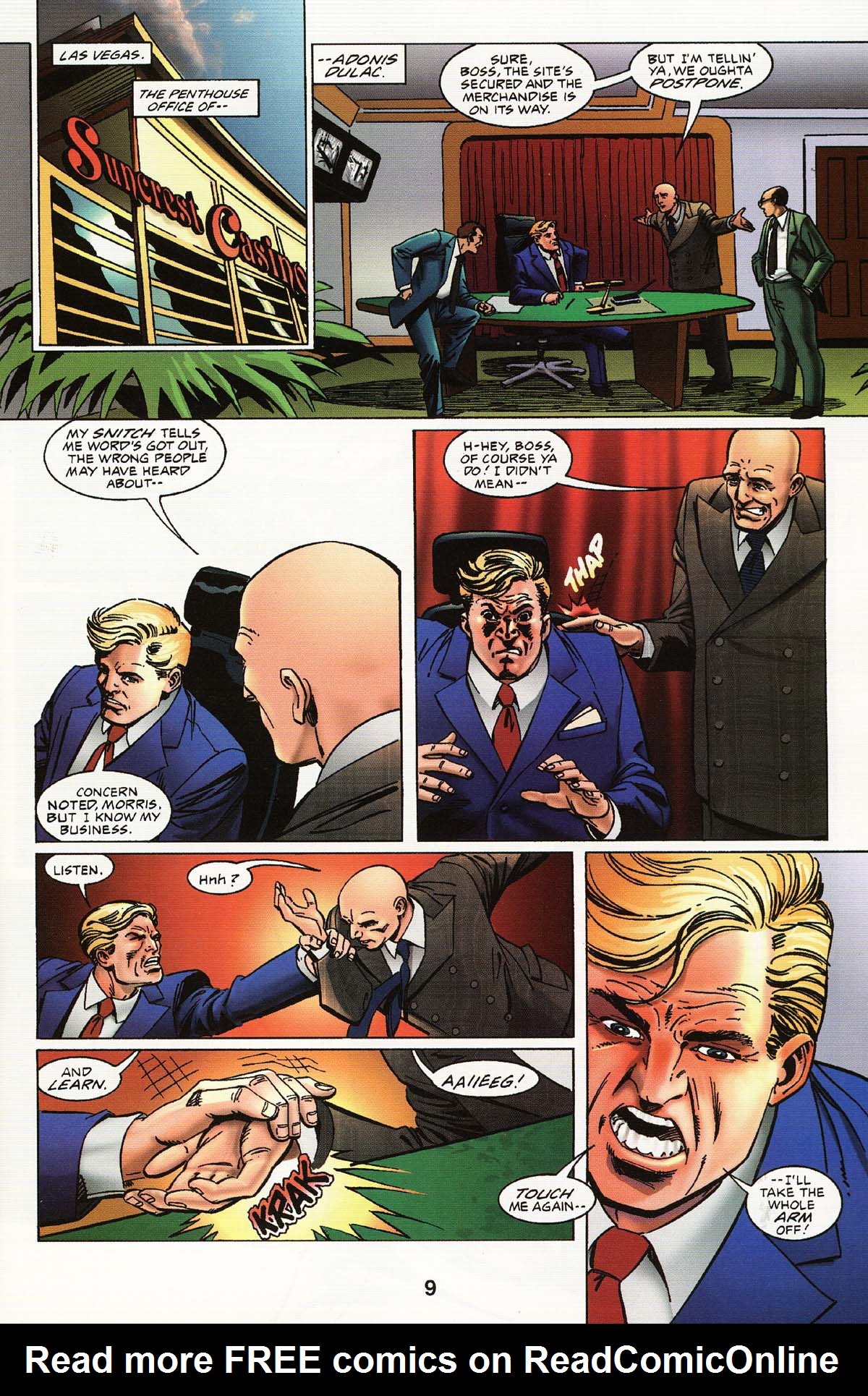 Read online Deathmask comic -  Issue #1 - 11