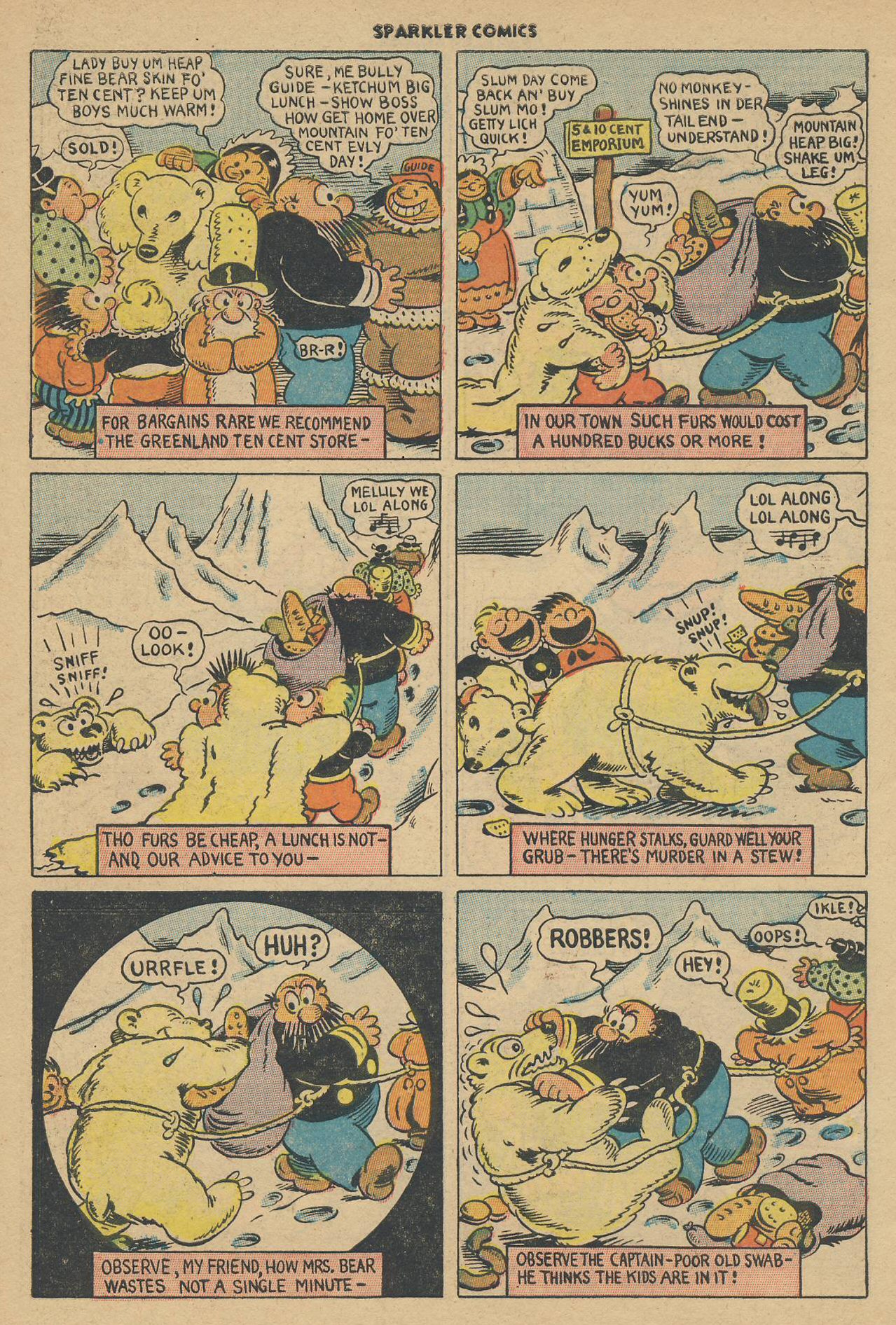 Read online Sparkler Comics comic -  Issue #77 - 6