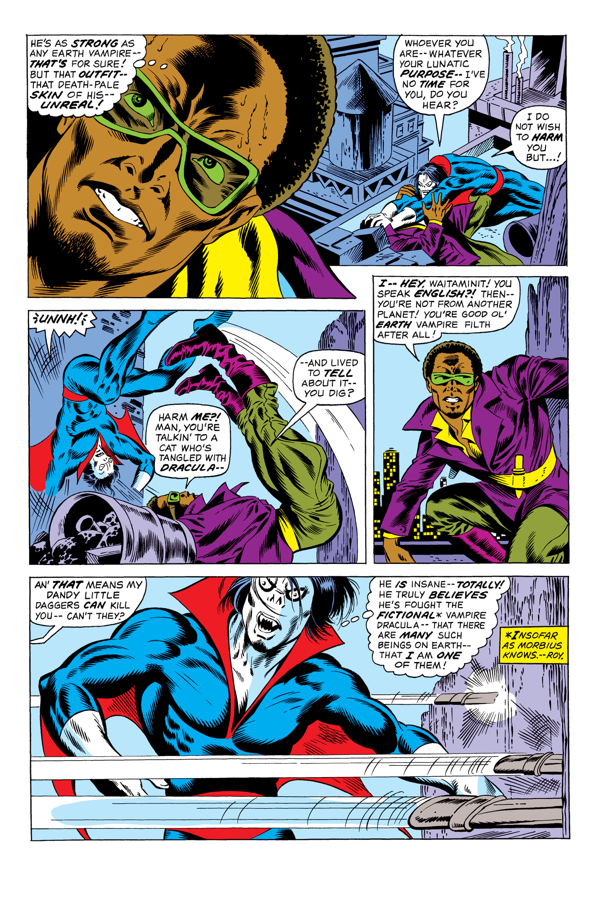 Read online Morbius Epic Collection comic -  Issue # The Living Vampire (Part 3) - 20