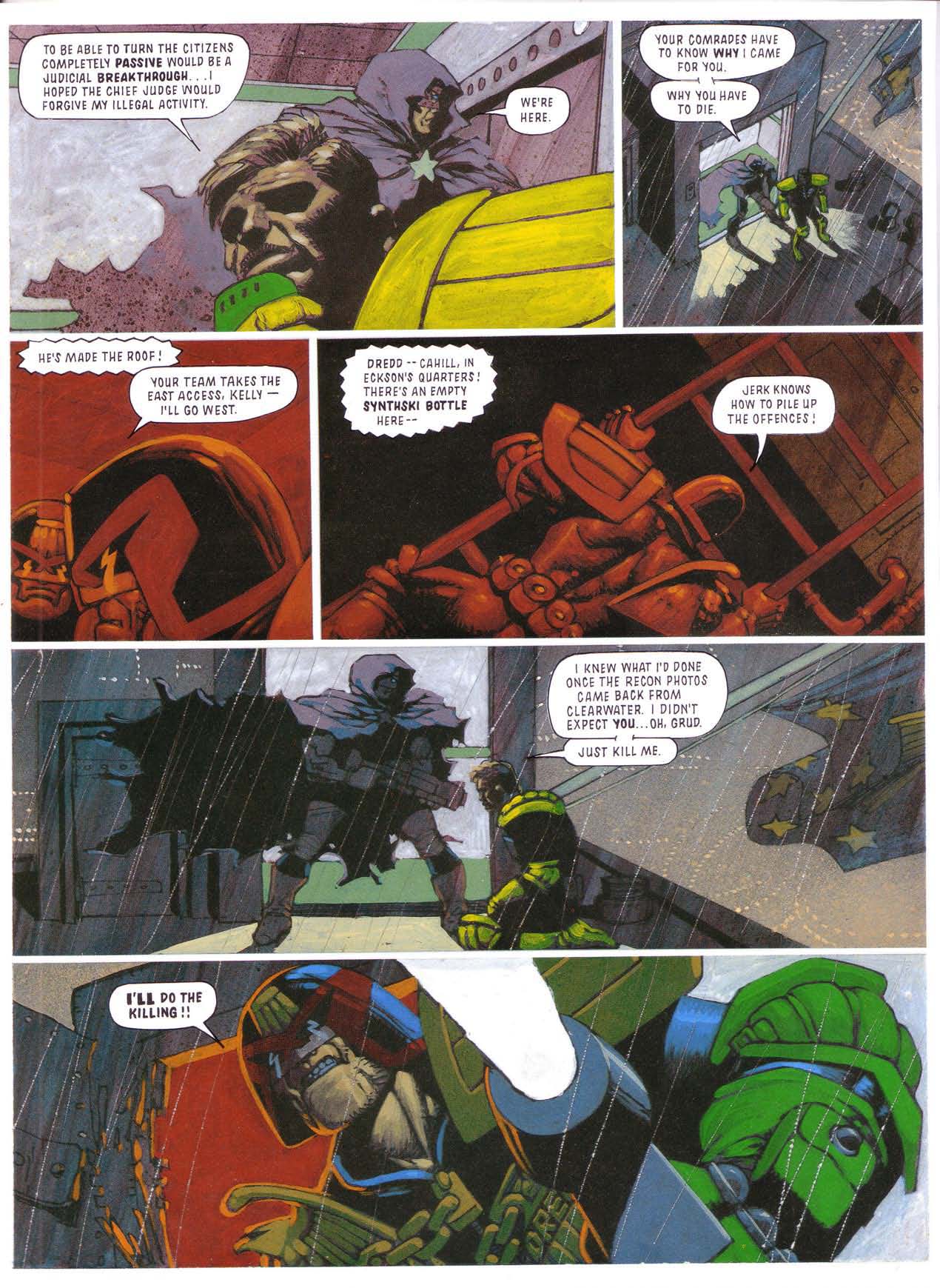 Read online Judge Dredd: Goodnight Kiss comic -  Issue # TPB - 28