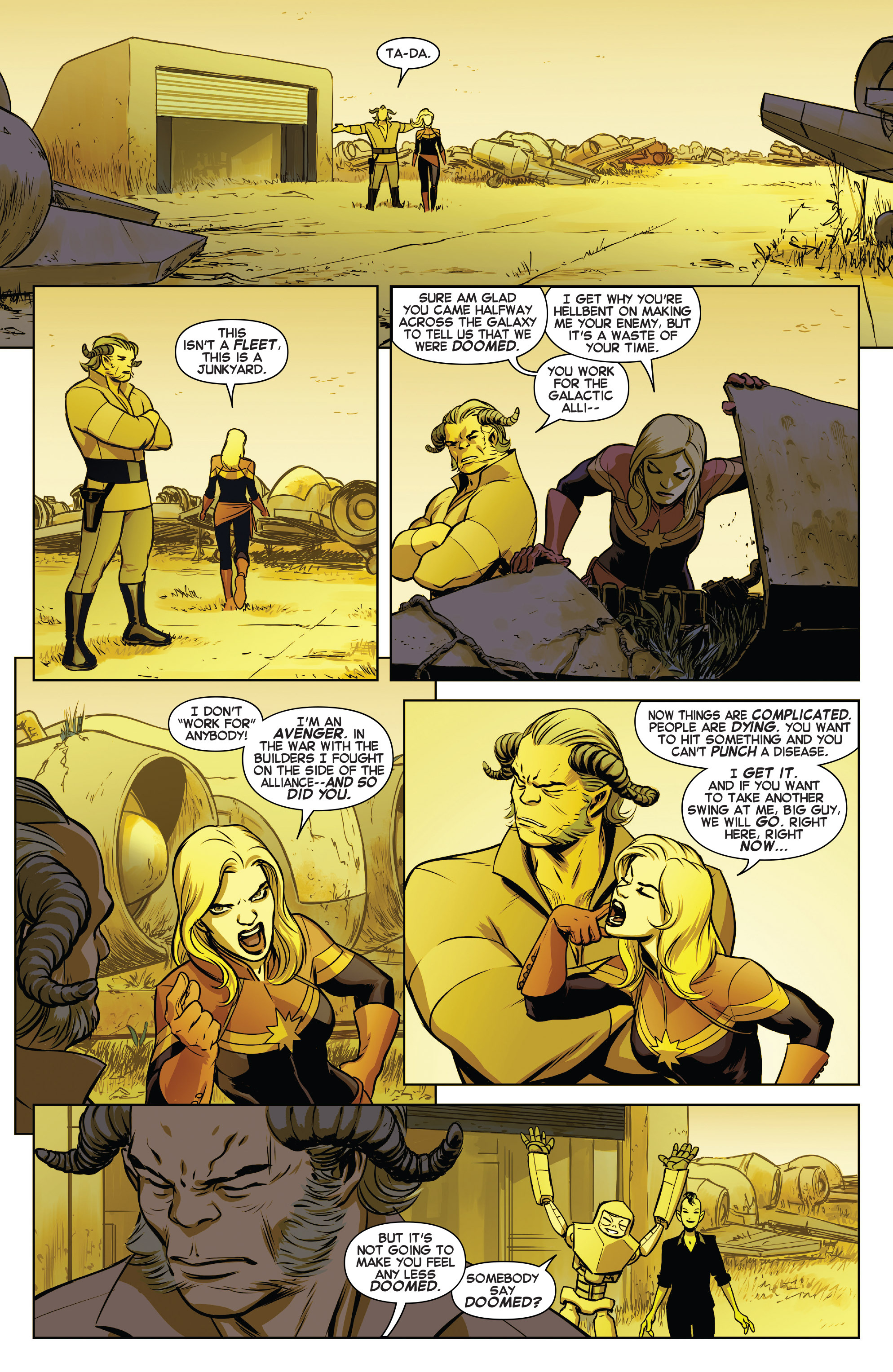 Read online Captain Marvel (2014) comic -  Issue #4 - 8