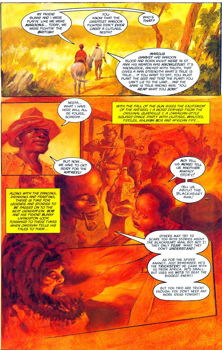 Read online Bob Marley: Tale of the Tuff Gong comic -  Issue #1 - 10