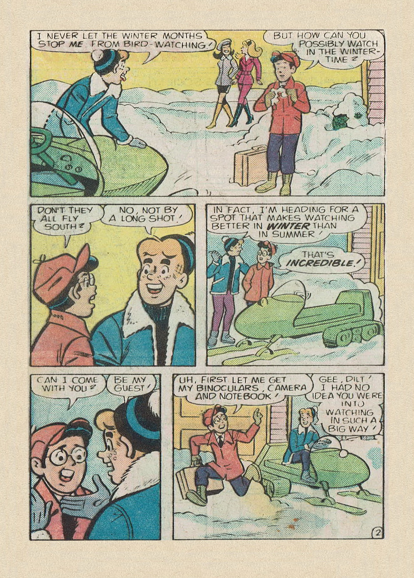 Read online Archie...Archie Andrews, Where Are You? Digest Magazine comic -  Issue #49 - 92