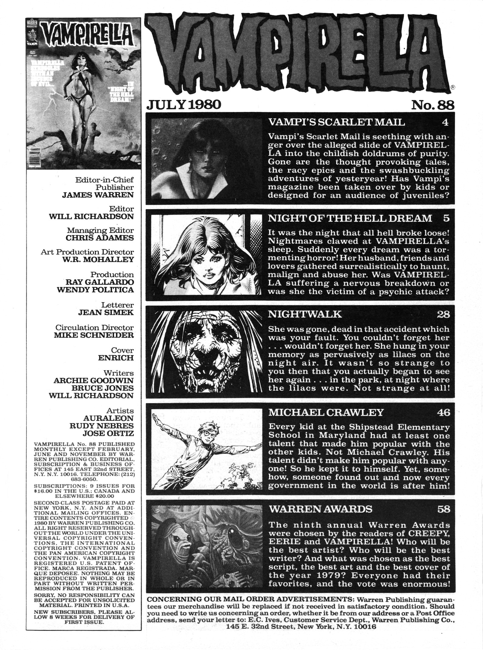 Read online Vampirella (1969) comic -  Issue #88 - 3