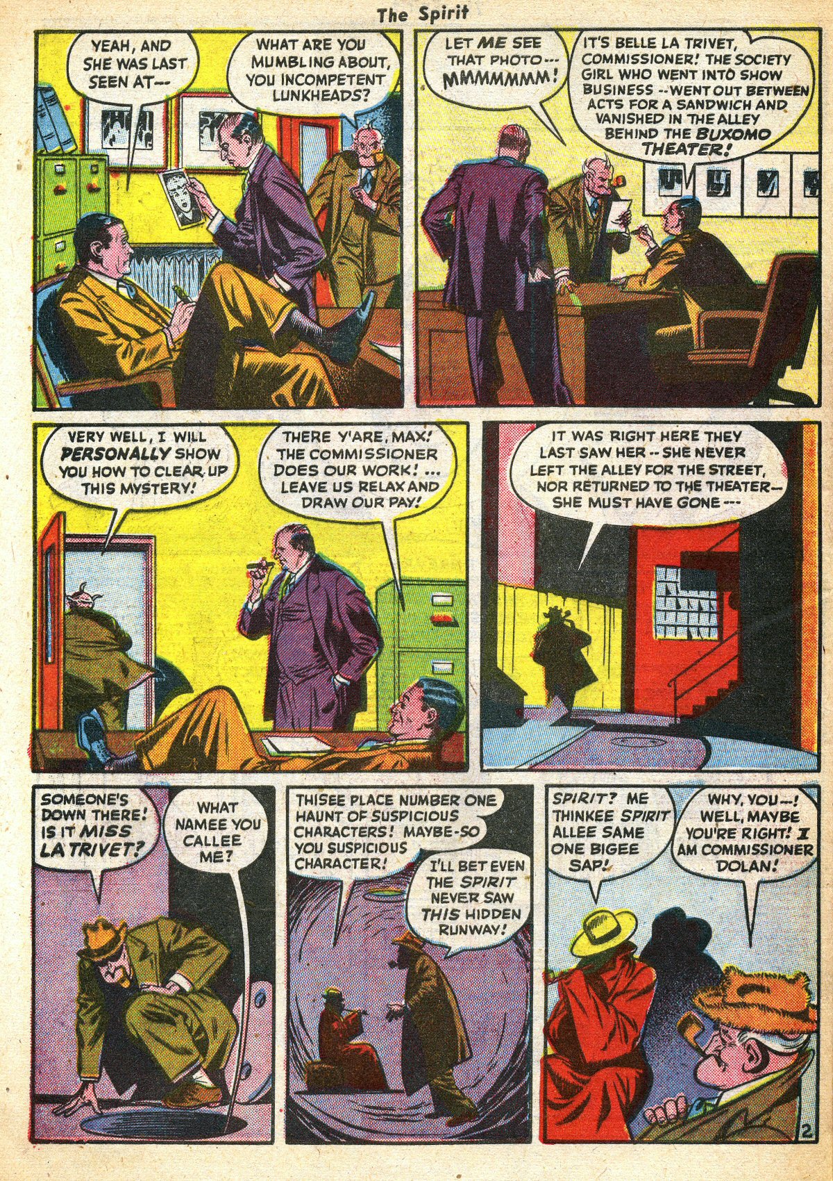 Read online The Spirit (1944) comic -  Issue #14 - 44