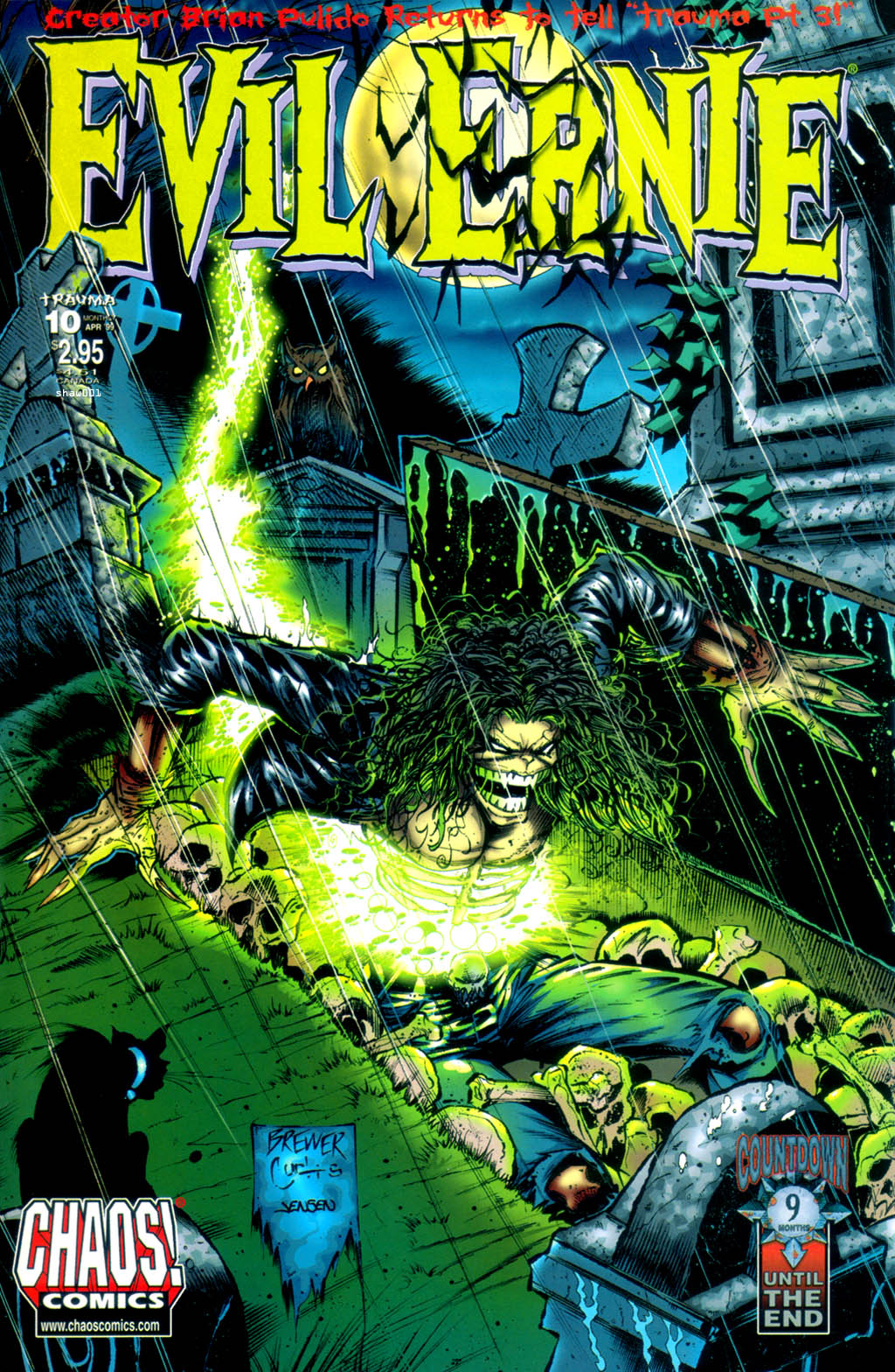 Read online Evil Ernie: Monthly comic -  Issue #10 - 1