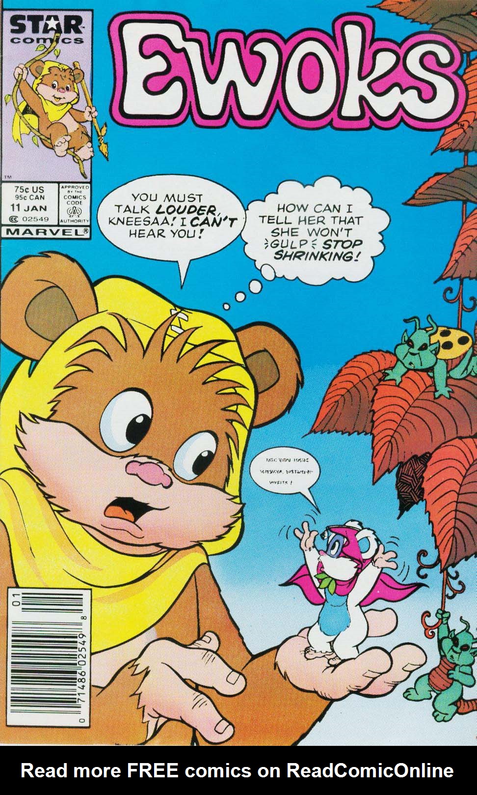 Read online Ewoks (1987) comic -  Issue #11 - 1