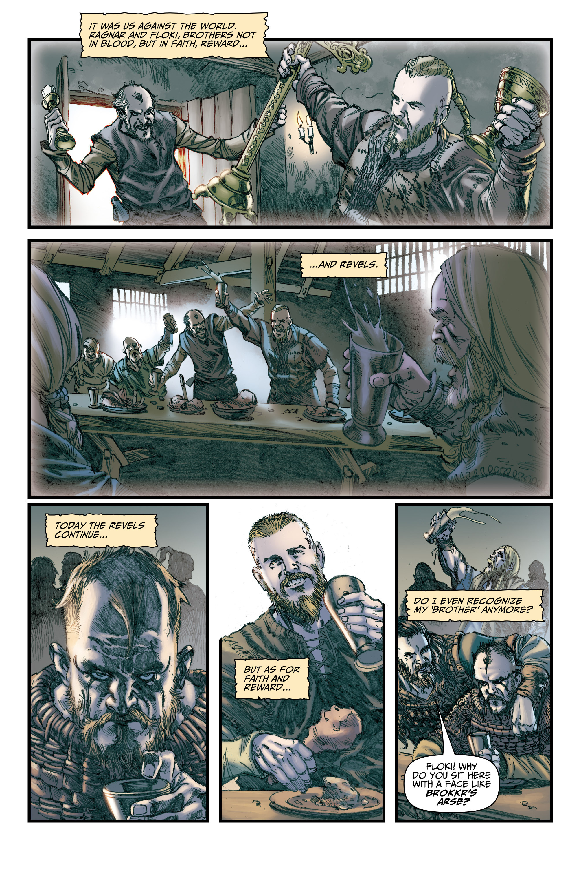Read online Vikings: Godhead comic -  Issue #1 - 6