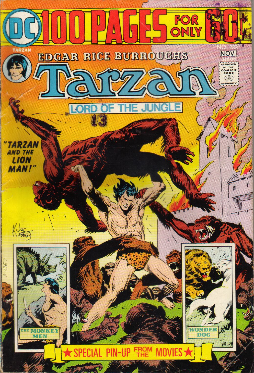 Read online Tarzan (1972) comic -  Issue #233 - 1