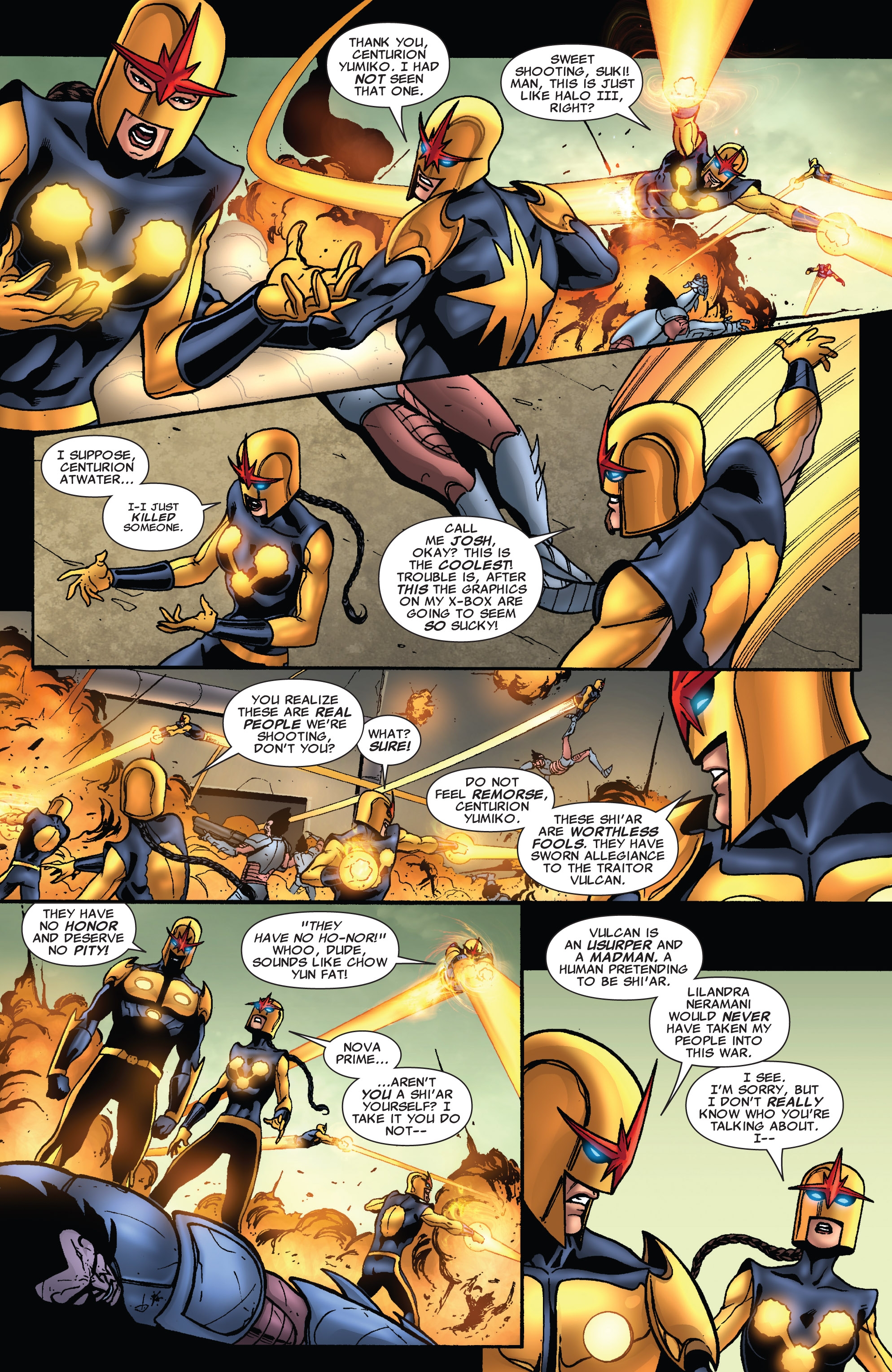 Read online Nova (2007) comic -  Issue #24 - 9