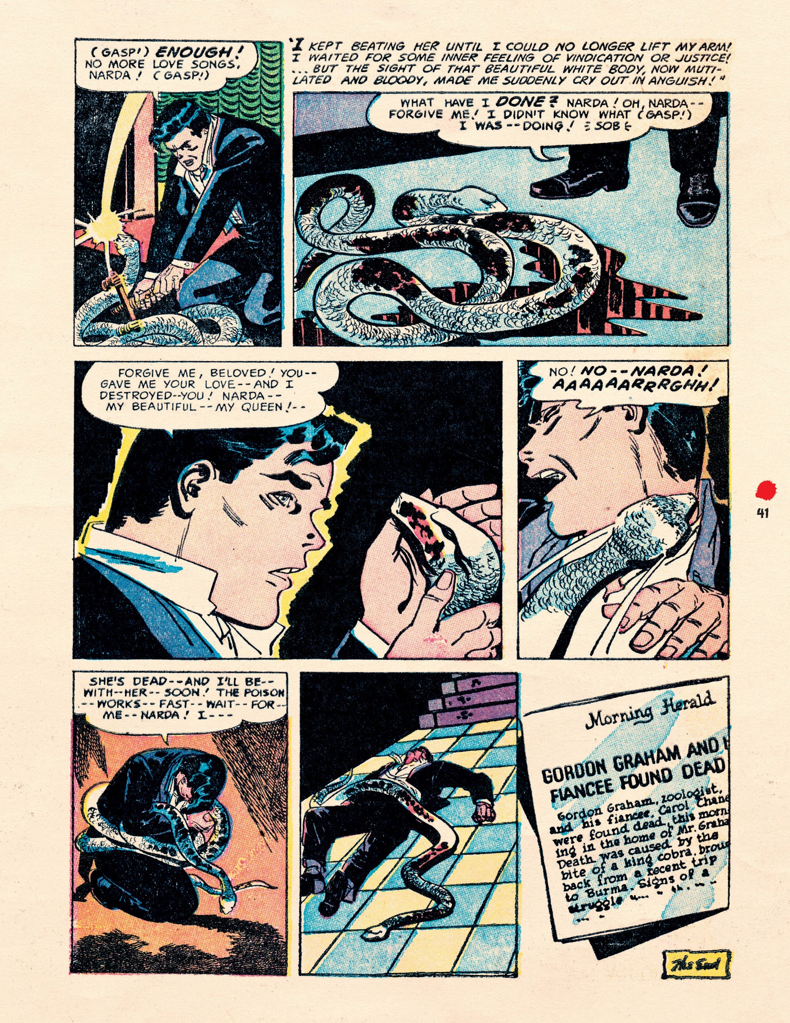 Read online Chilling Archives of Horror Comics comic -  Issue # TPB 15 - 42