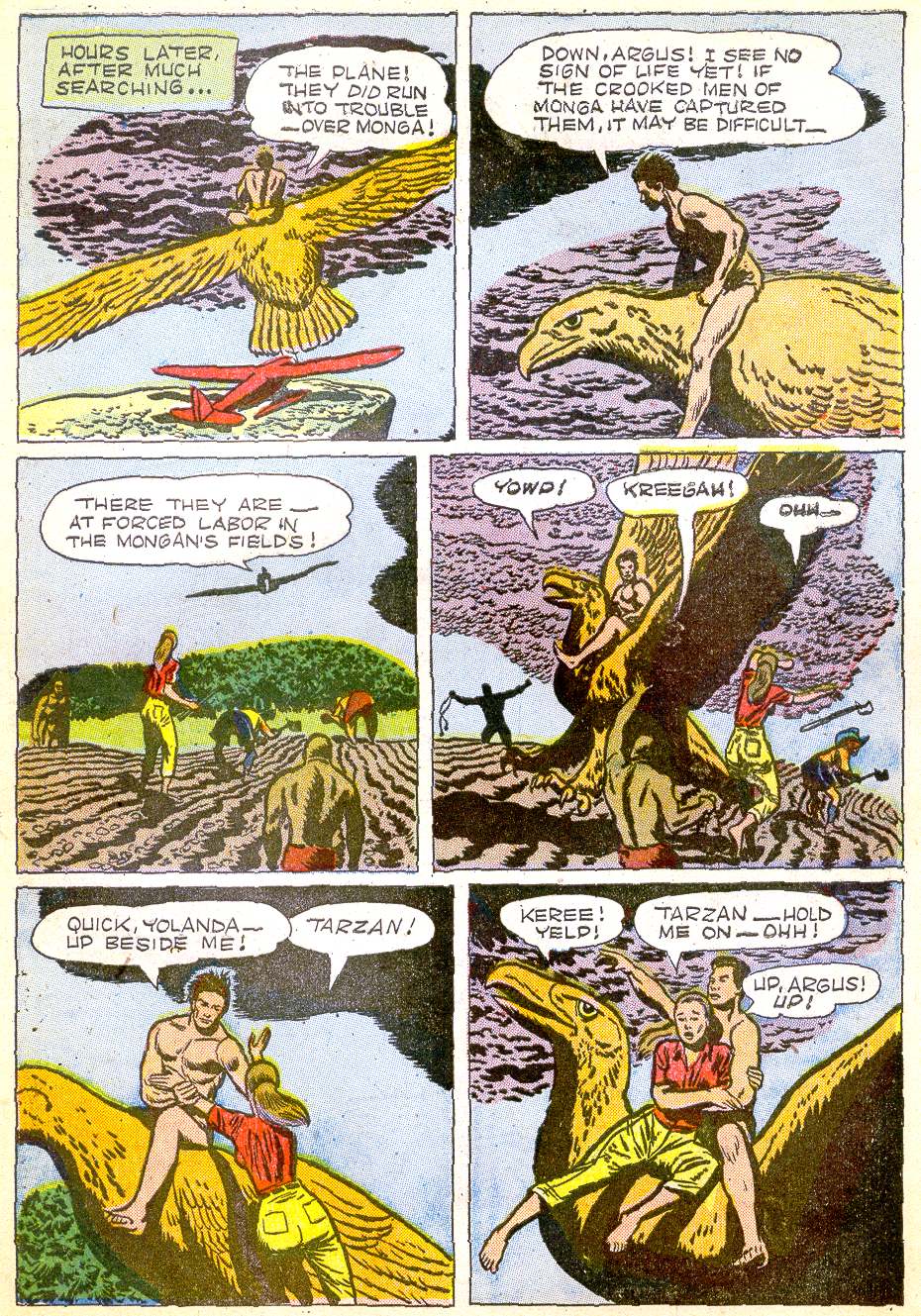 Read online Tarzan (1948) comic -  Issue #52 - 35