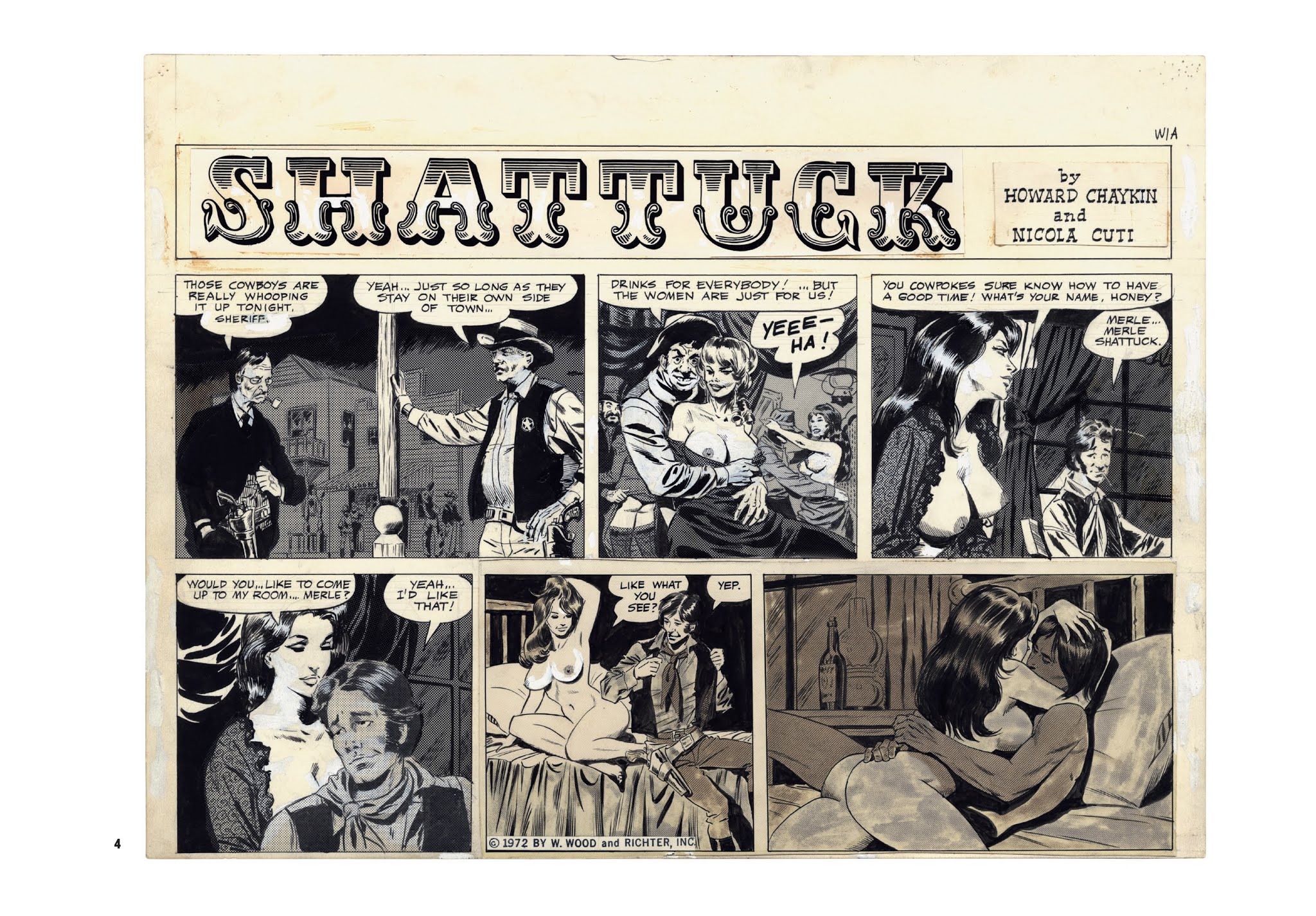 Read online Wallace Wood Presents Shattuck comic -  Issue # TPB - 4