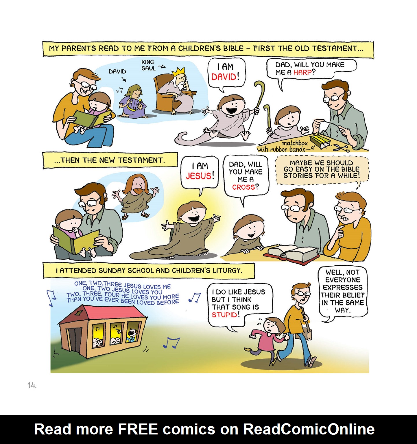 Read online Religion: A Discovery in Comics comic -  Issue # TPB - 16