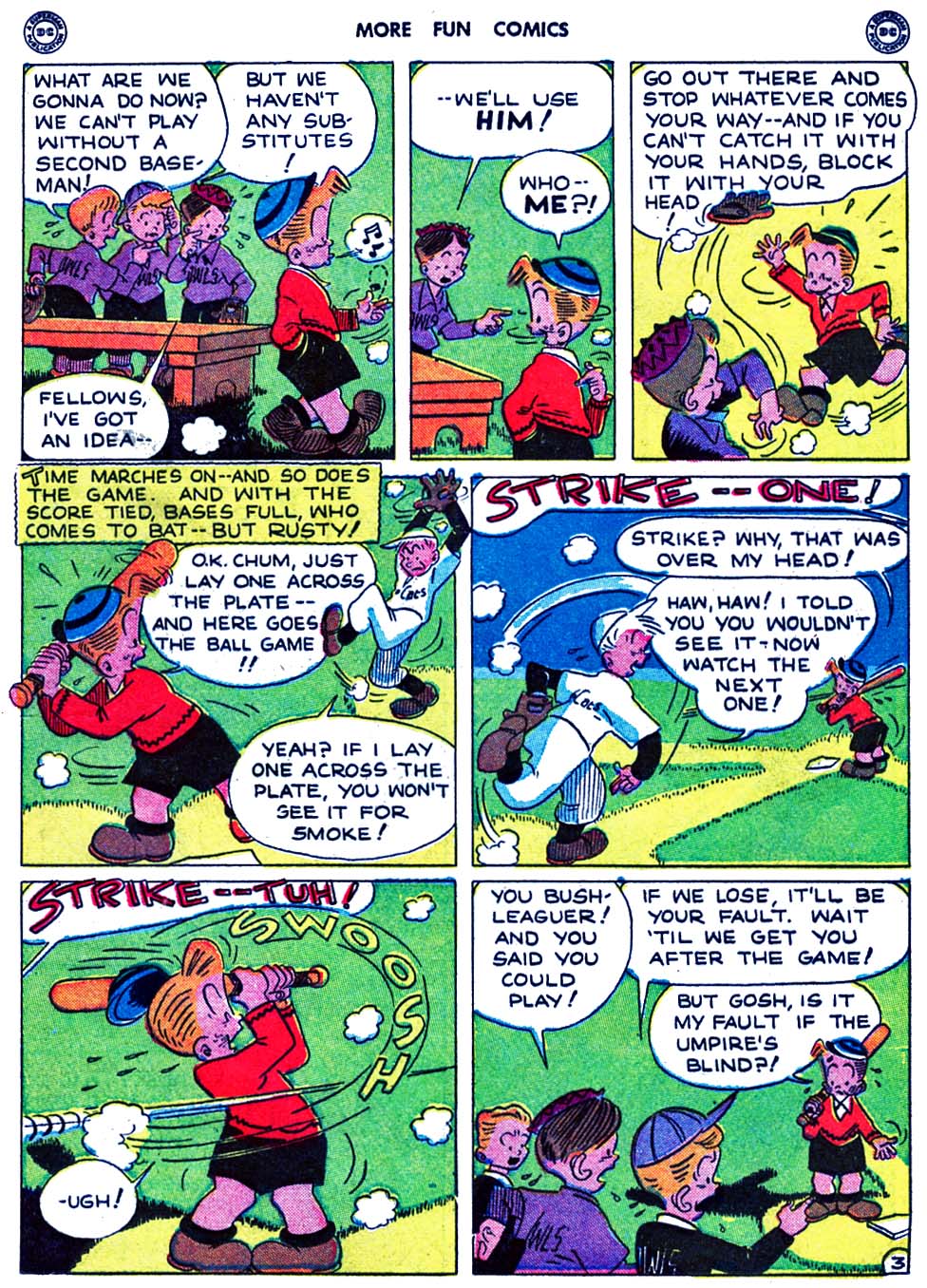 Read online More Fun Comics comic -  Issue #112 - 90