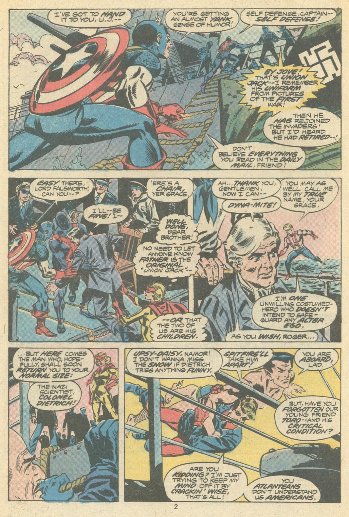 Read online The Invaders (1975) comic -  Issue #22 - 3