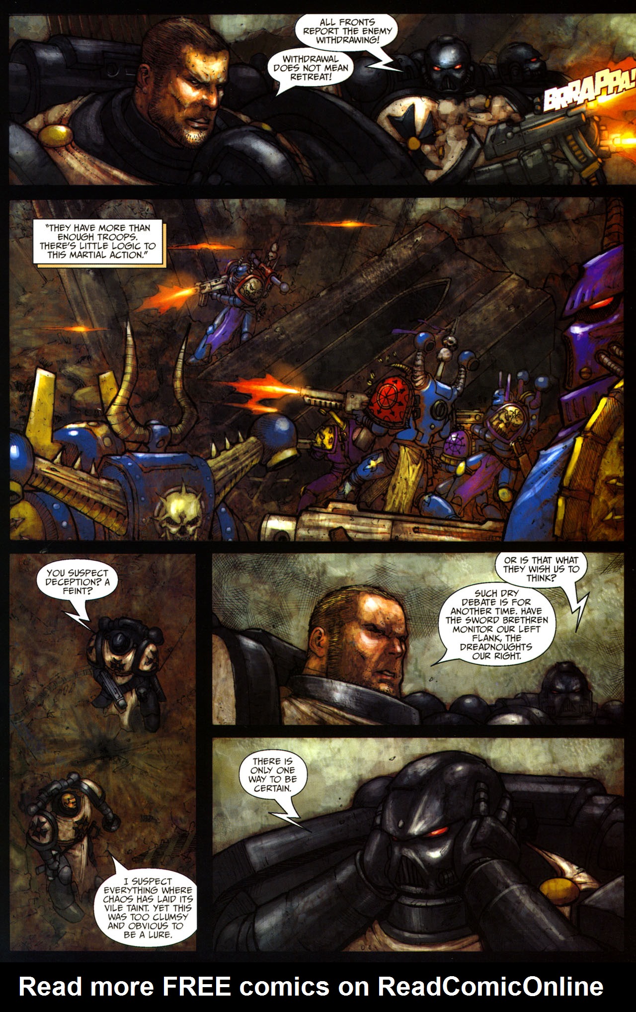 Read online Warhammer 40,000: Damnation Crusade comic -  Issue #4 - 17