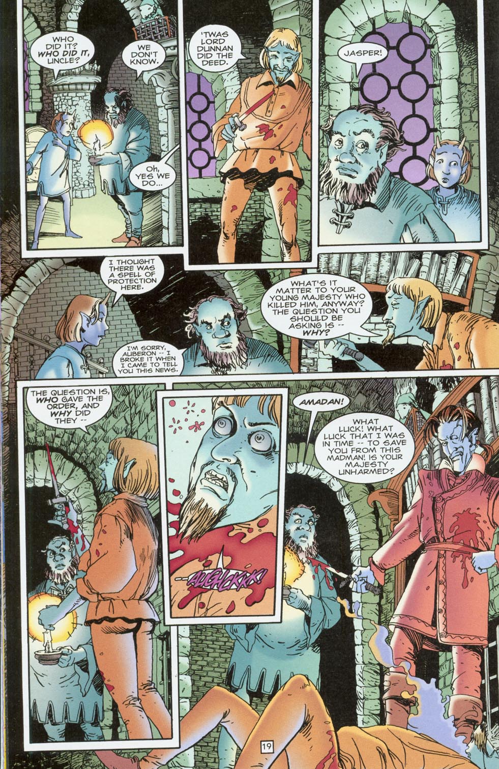 Read online The Books of Faerie: Auberon's Tale comic -  Issue #3 - 20