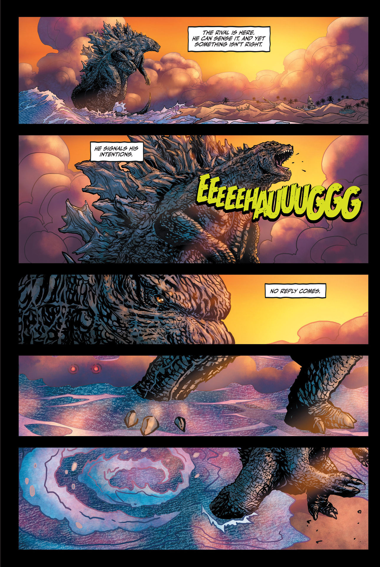 Read online Godzilla Dominion comic -  Issue # Full - 56