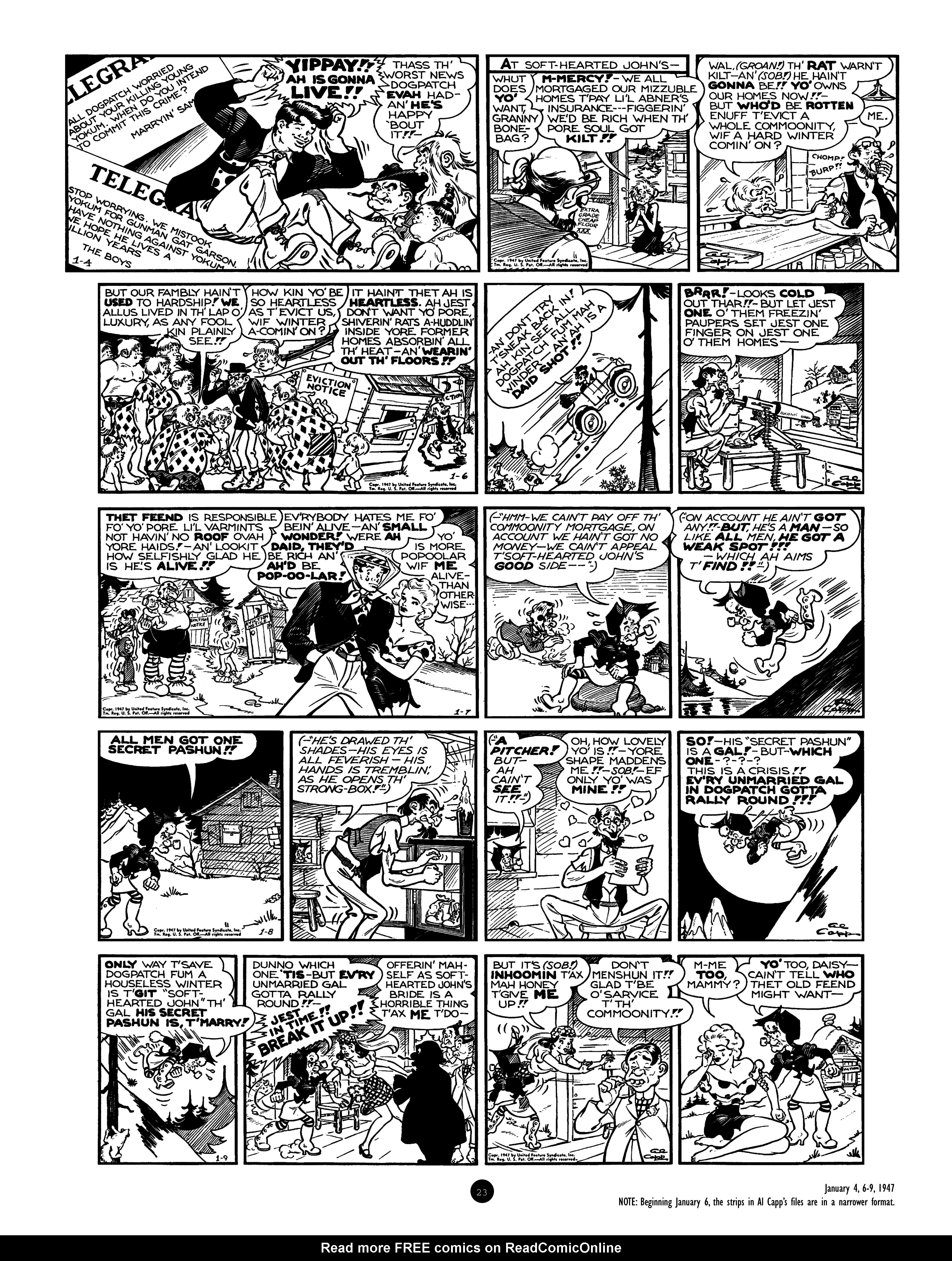 Read online Al Capp's Li'l Abner Complete Daily & Color Sunday Comics comic -  Issue # TPB 7 (Part 1) - 23