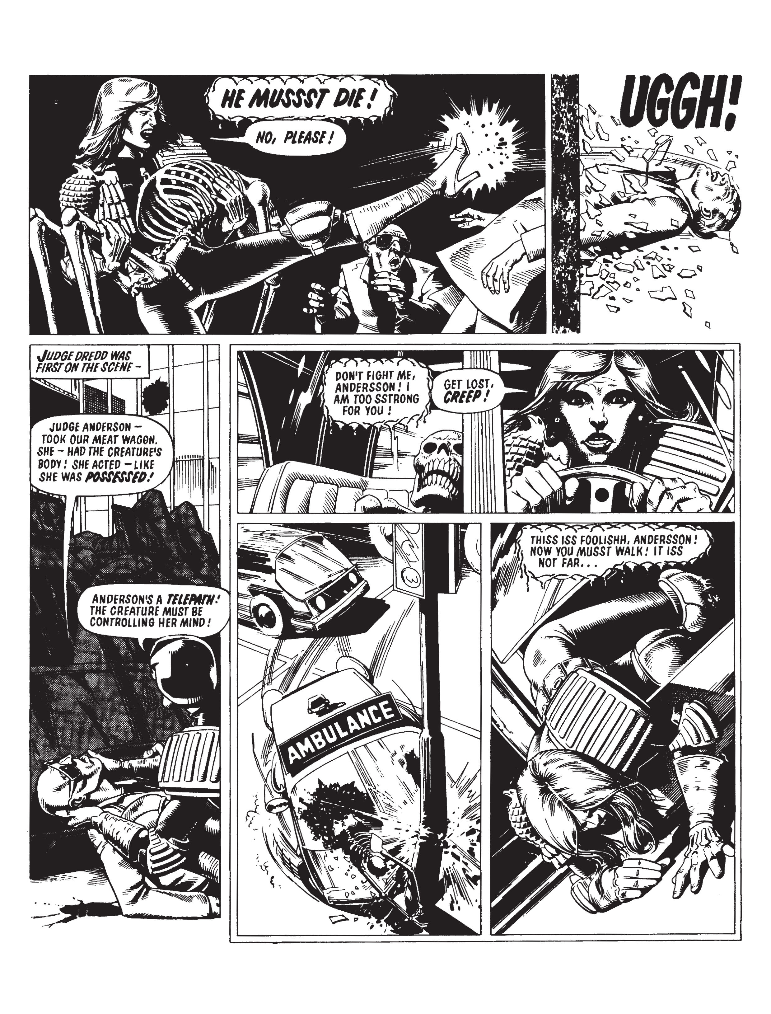 Read online Essential Judge Dredd: Dredd Vs Death comic -  Issue # TPB (Part 1) - 17