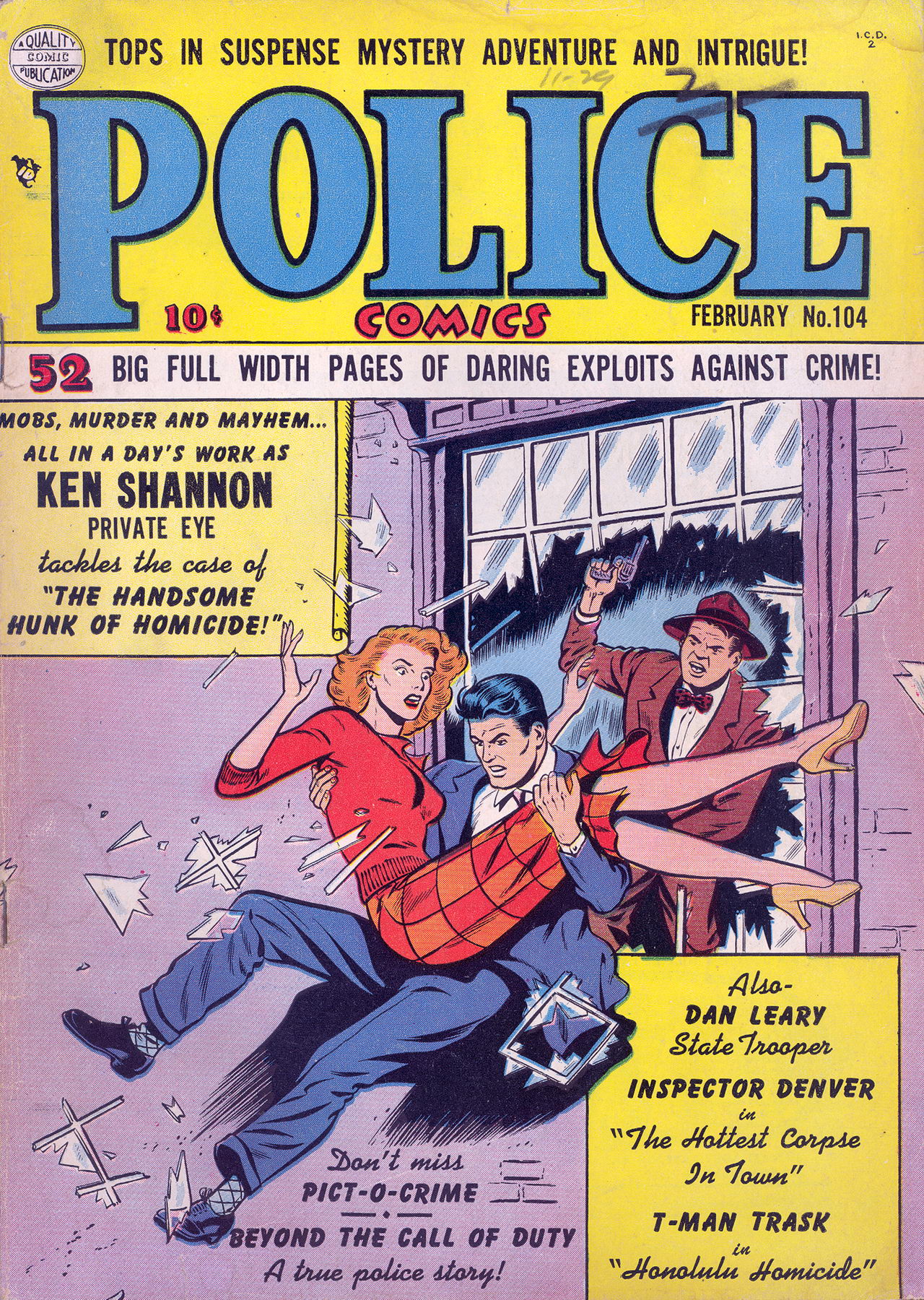 Read online Police Comics comic -  Issue #104 - 1
