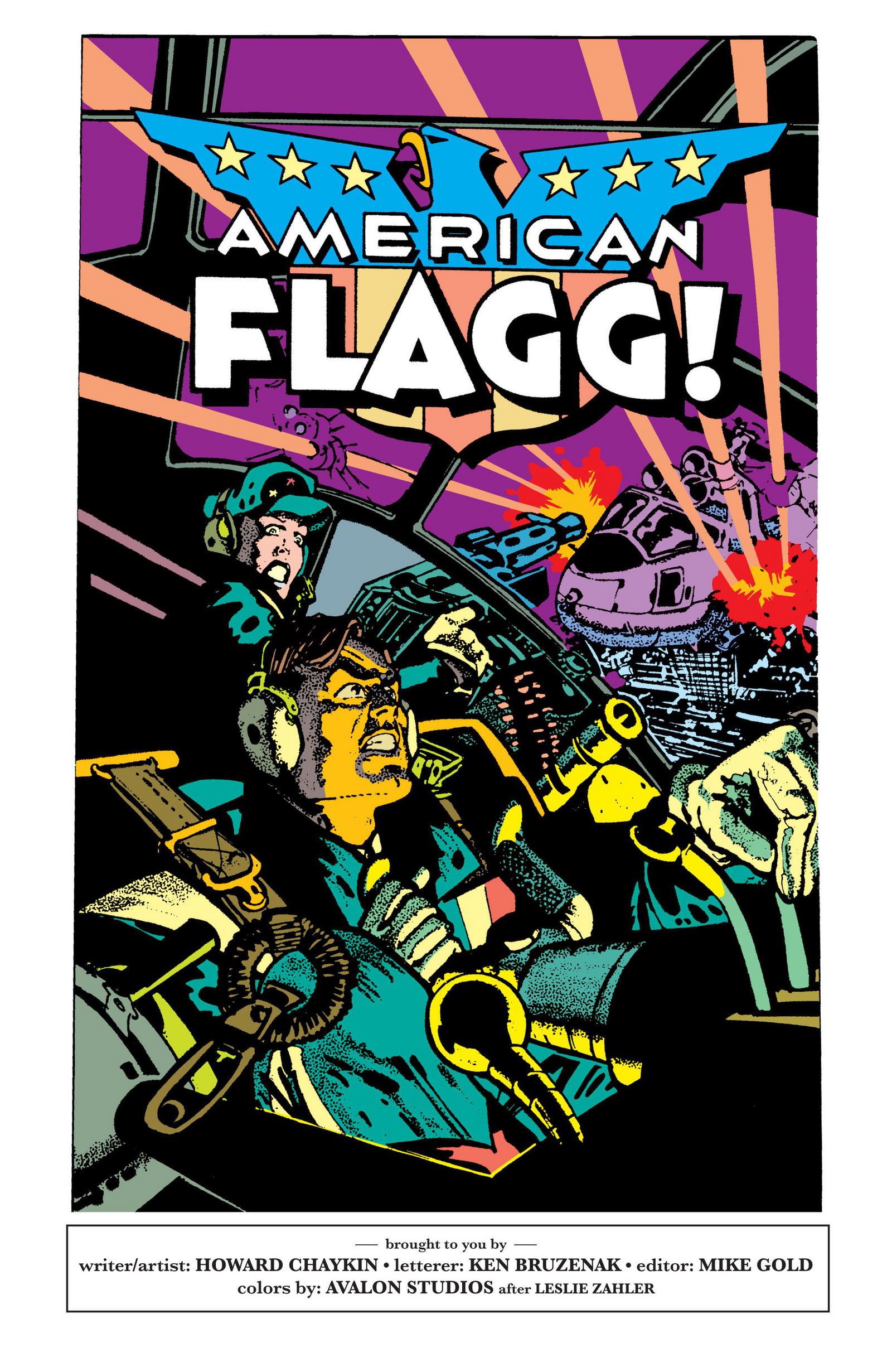 Read online American Flagg! comic -  Issue # _Definitive Collection (Part 2) - 76