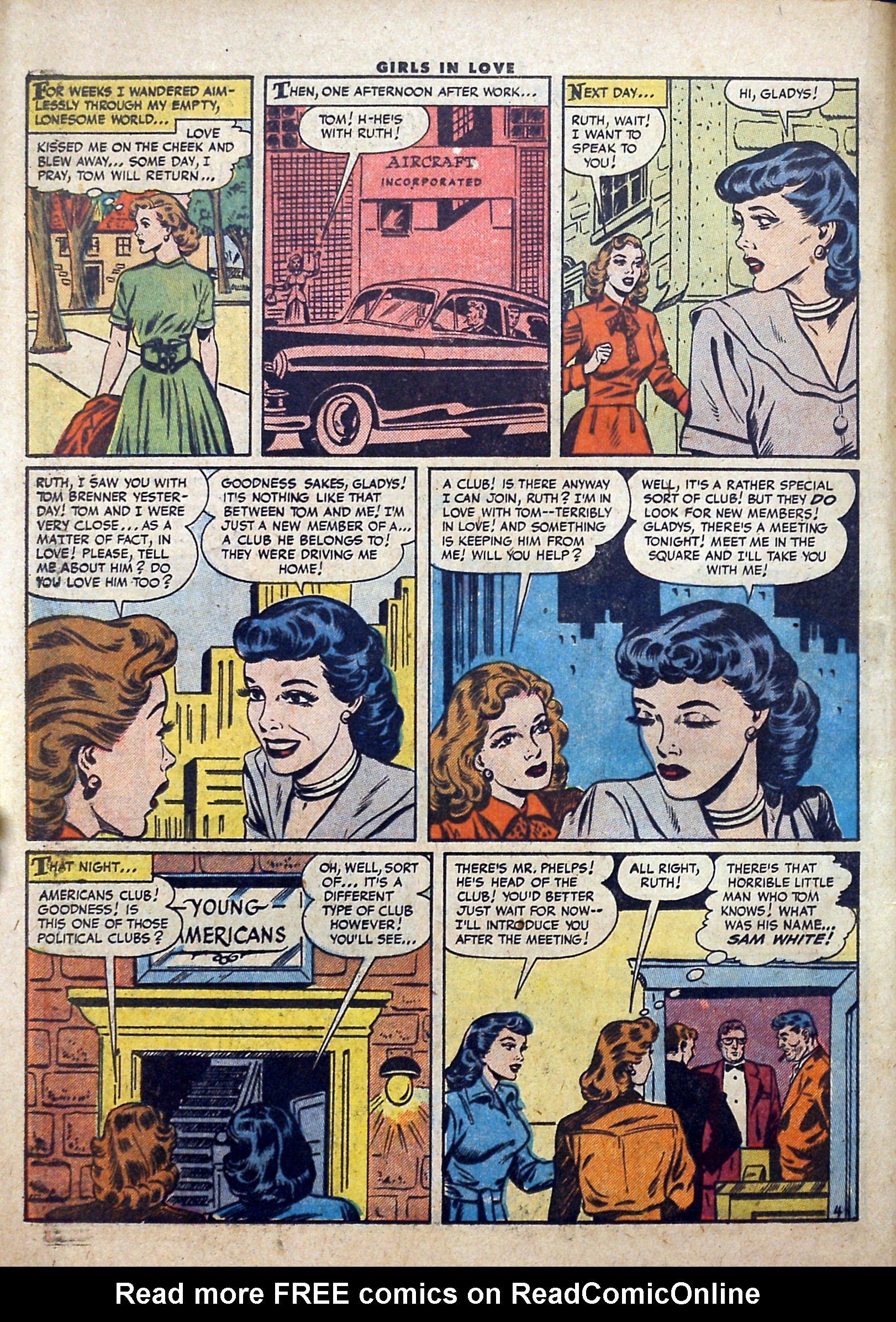 Read online Girls in Love (1955) comic -  Issue #54 - 6
