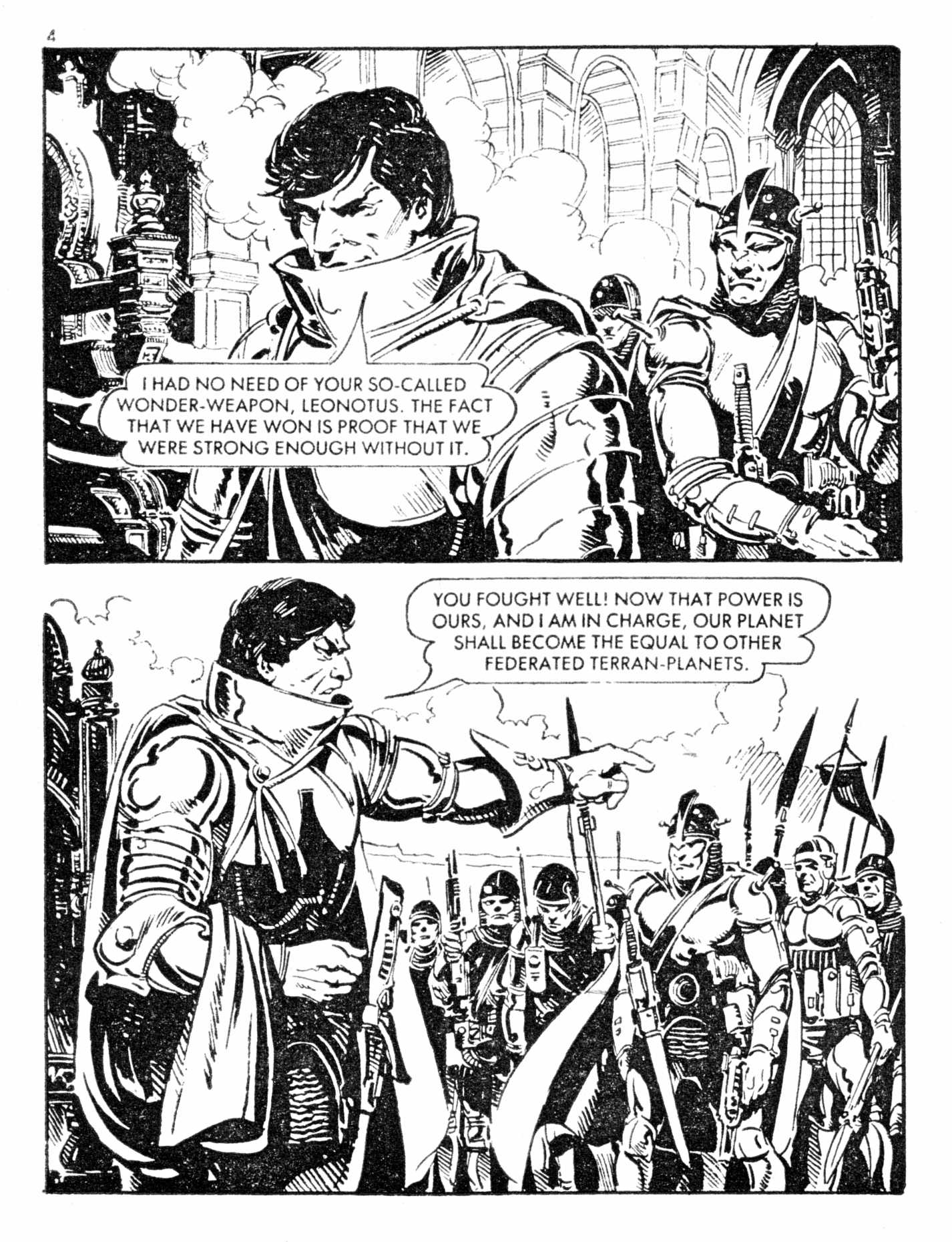 Read online Starblazer comic -  Issue #146 - 4