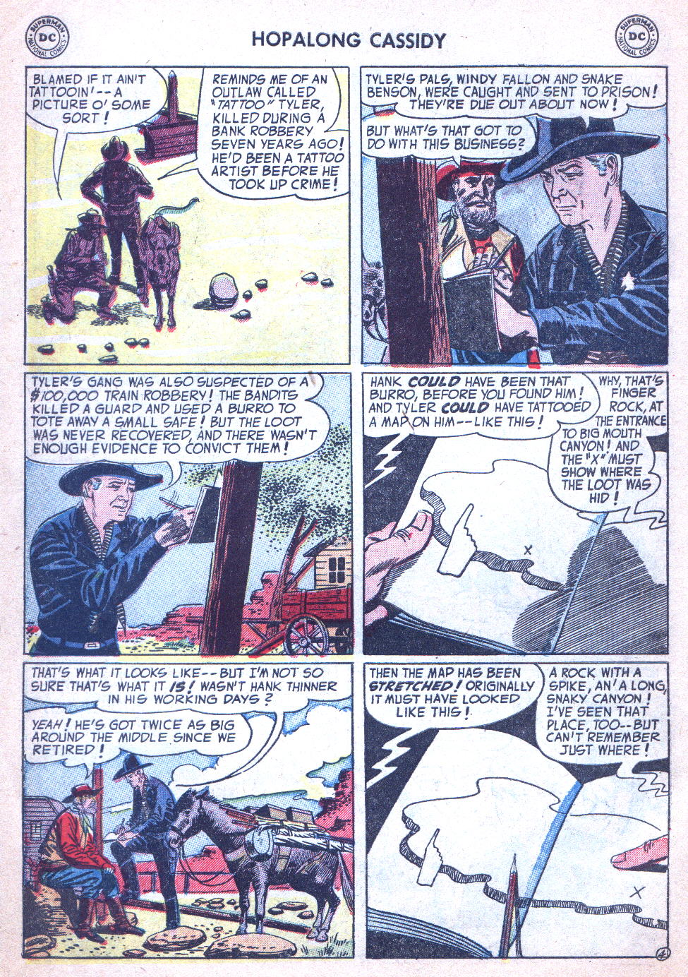 Read online Hopalong Cassidy comic -  Issue #86 - 6