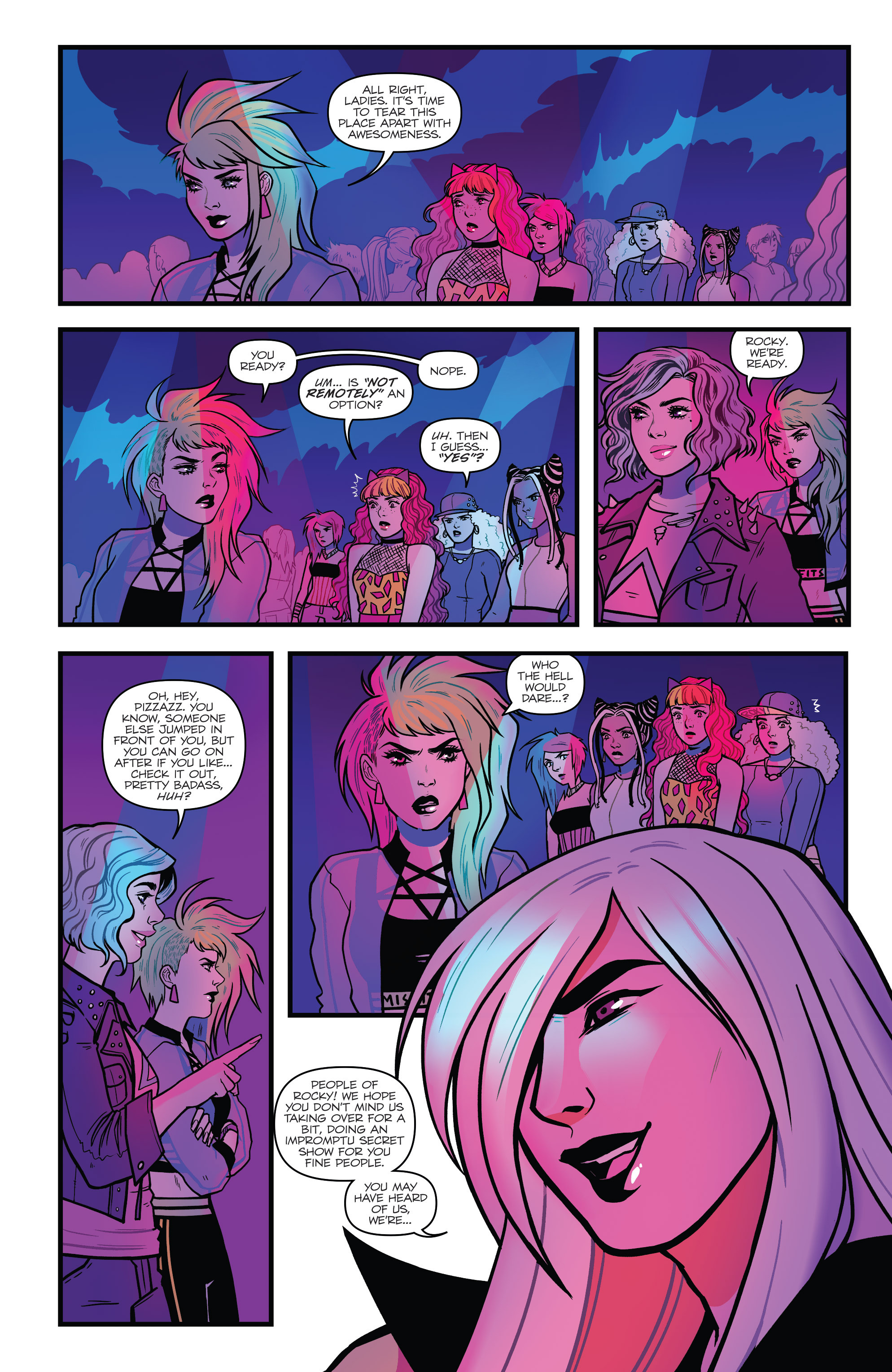 Read online Jem and The Holograms comic -  Issue #18 - 19